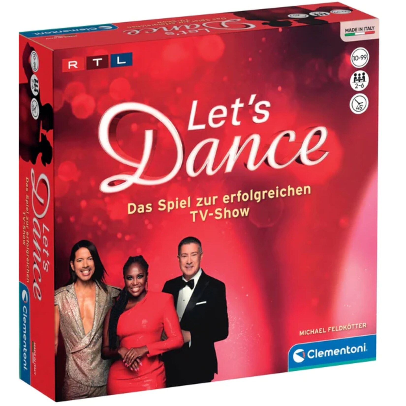 Clementoni Partyspiel RTL Let’s Dance | 08005125593163