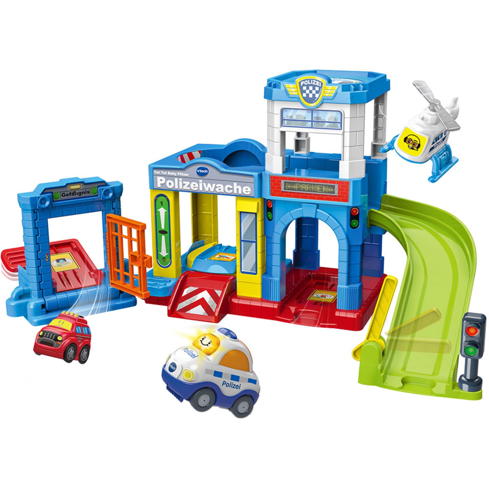 Vtech Spielgebäude Tut Tut Baby Flitzer – Polizeiwache | 03417765699047