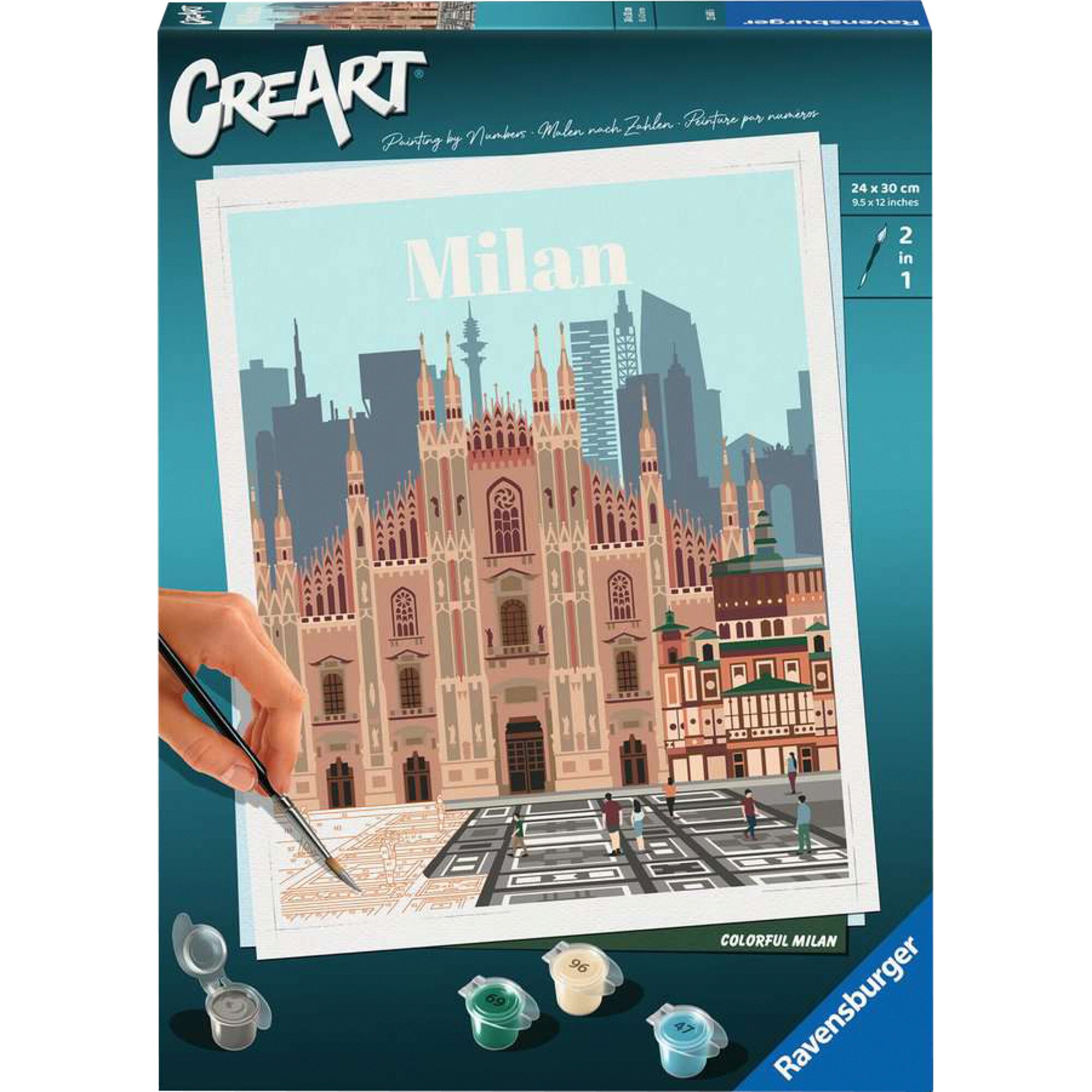 Ravensburger Malen CreArt - Colorful Milan - Bild 1