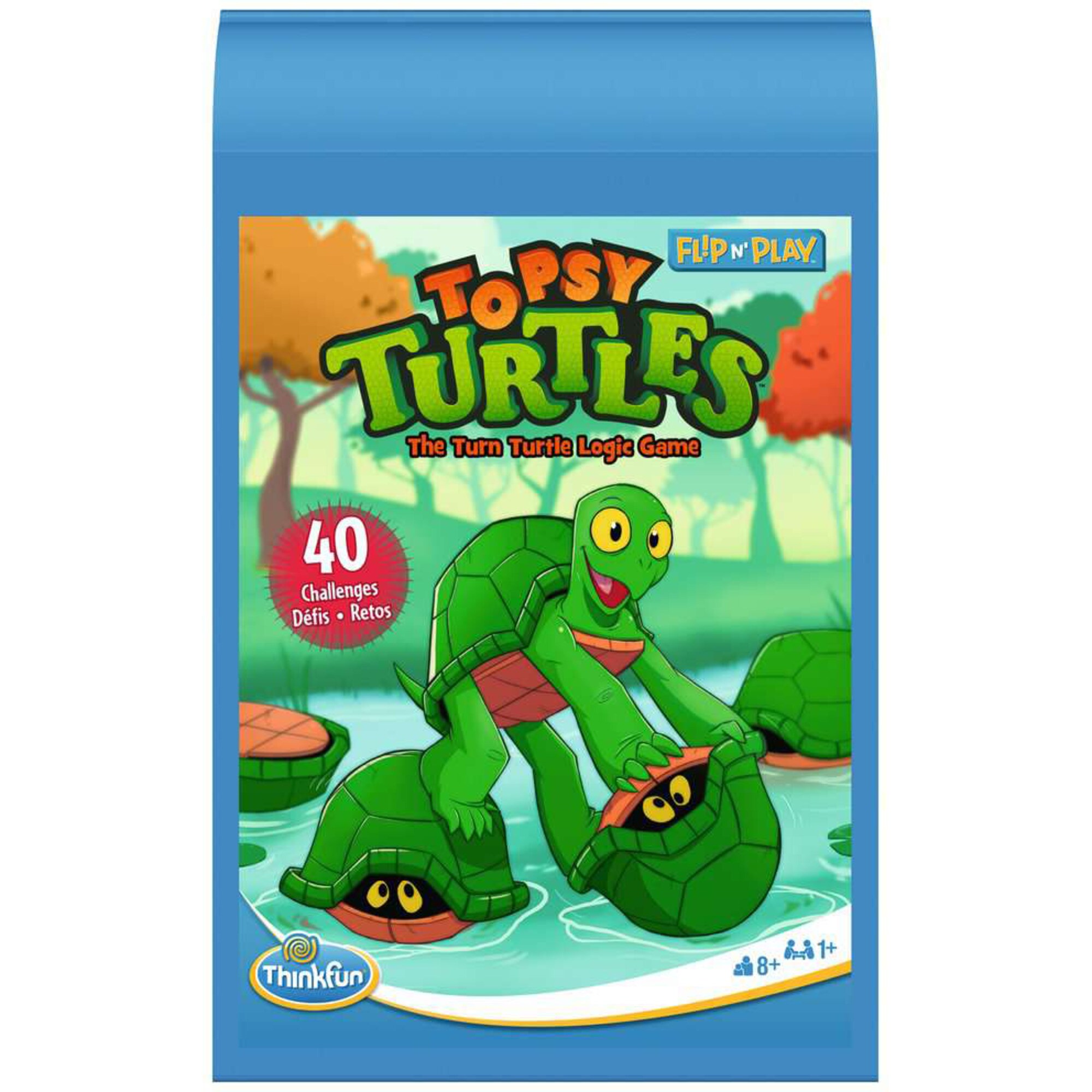 THINK FUN Denkspiel Flip n&rsquo; Play - Topsy Turtles - Bild 1
