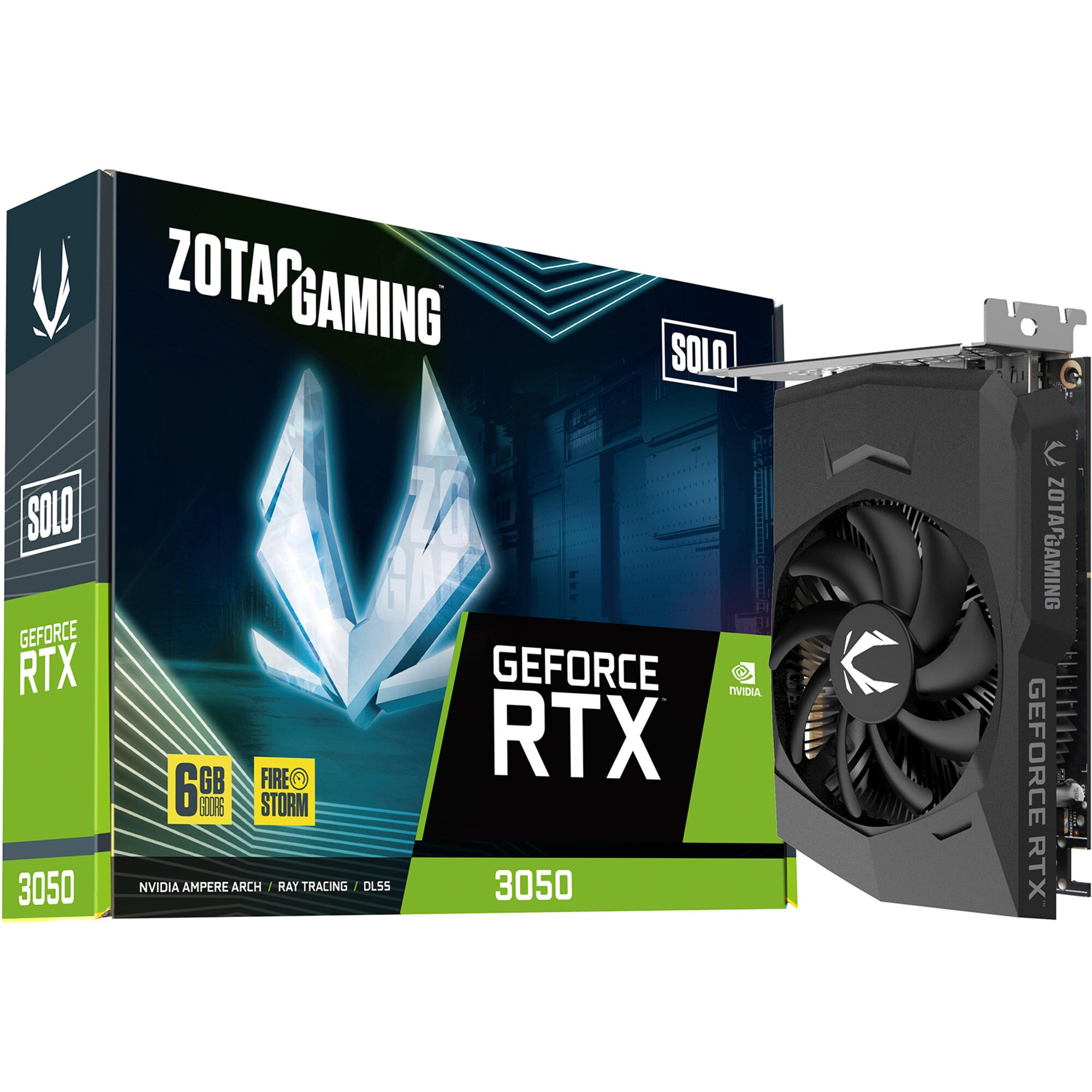 ZOTAC Grafikkarte GeForce RTX 3050 SOLO - Bild 1