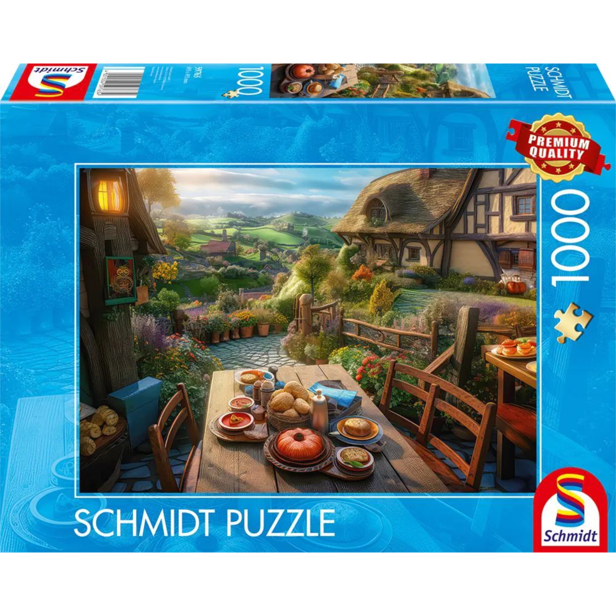 Schmidt Spiele Puzzle Fr&uuml;hst&uuml;ck mit Aussicht - Bild 1