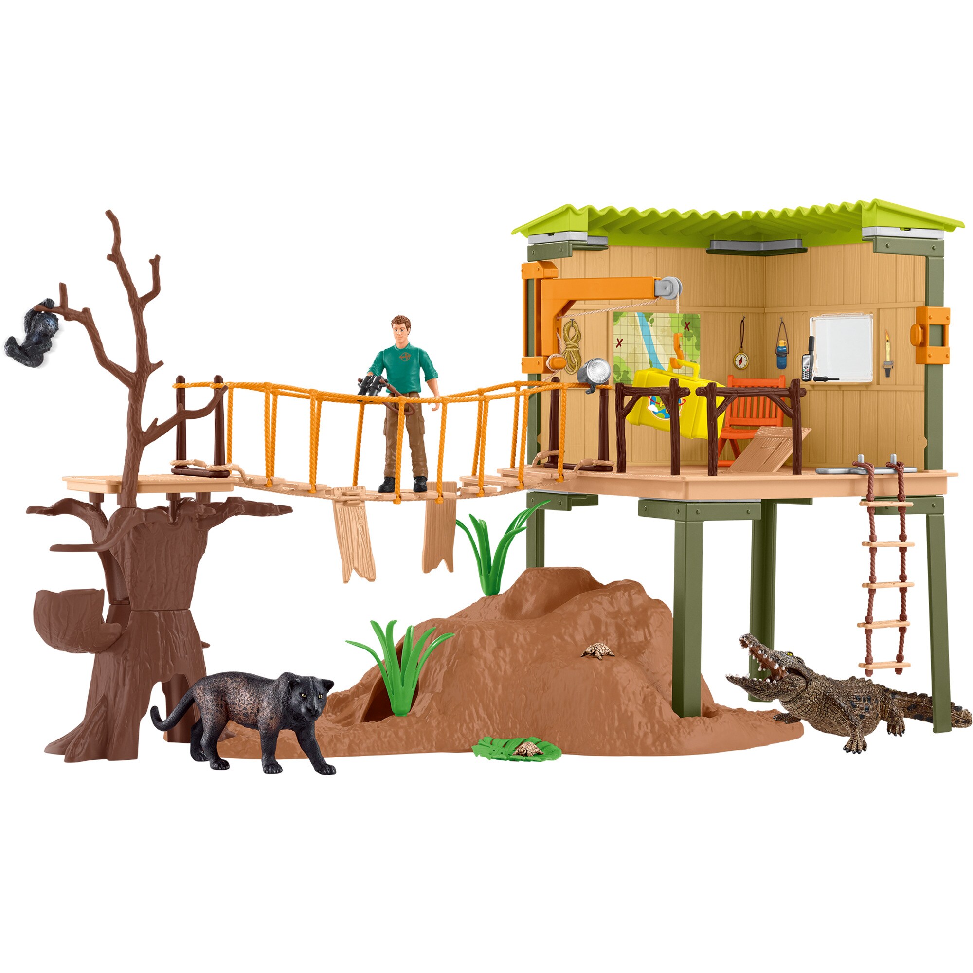 Schleich Spielfigur Wild Life Abenteuerstation - Bild 1