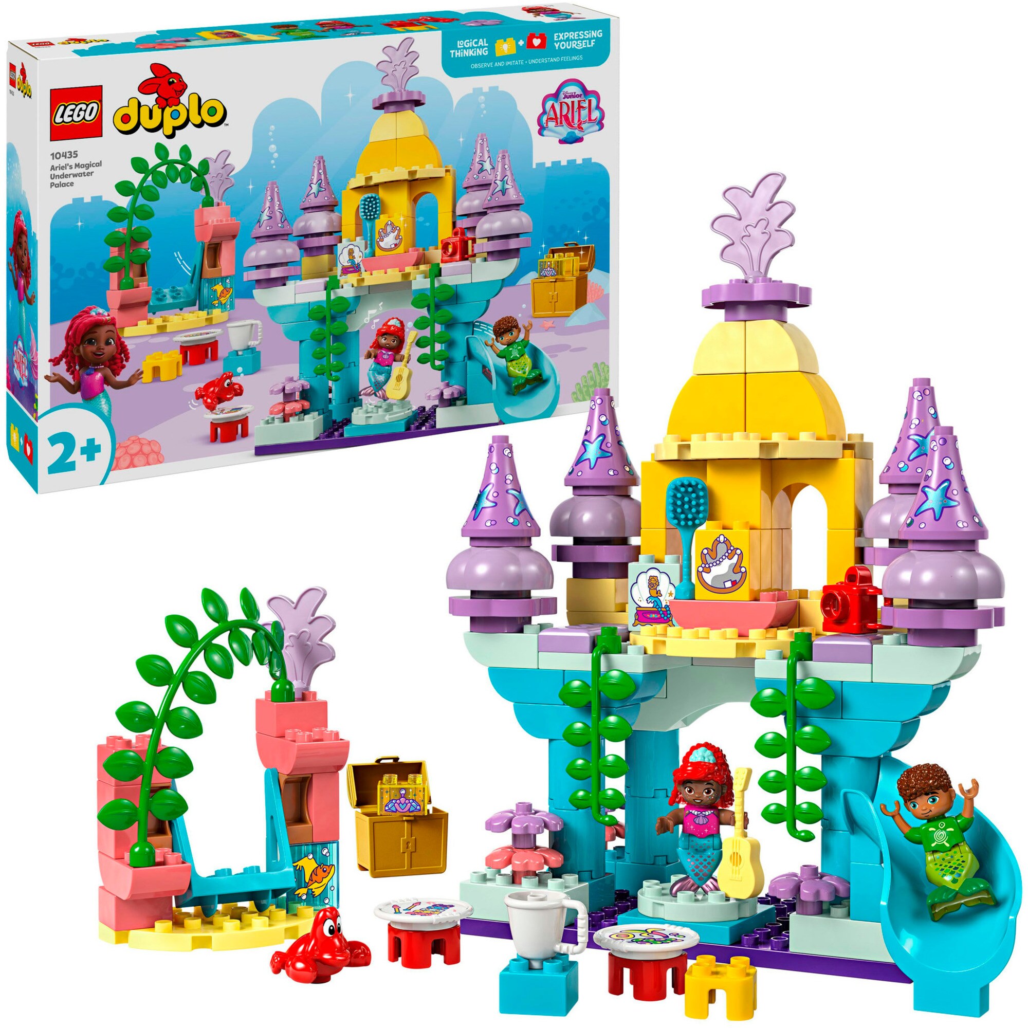 LEGO Konstruktionsspielzeug DUPLO Disney Arielles magischer Unterwasserpalast - Bild 1