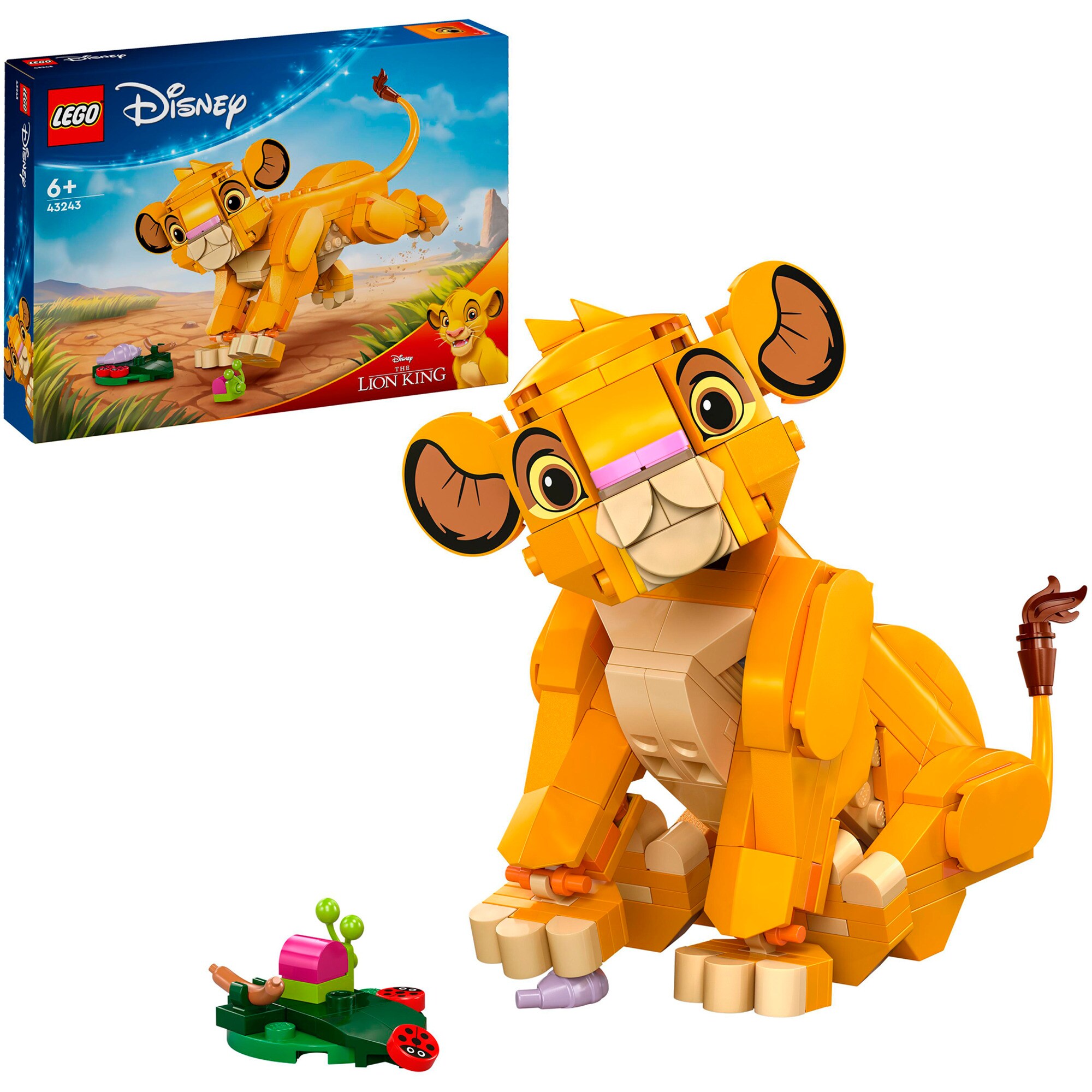 LEGO Konstruktionsspielzeug Disney Classic Simba, das L&ouml;wenjunge des K&ouml;nigs - Bild 1