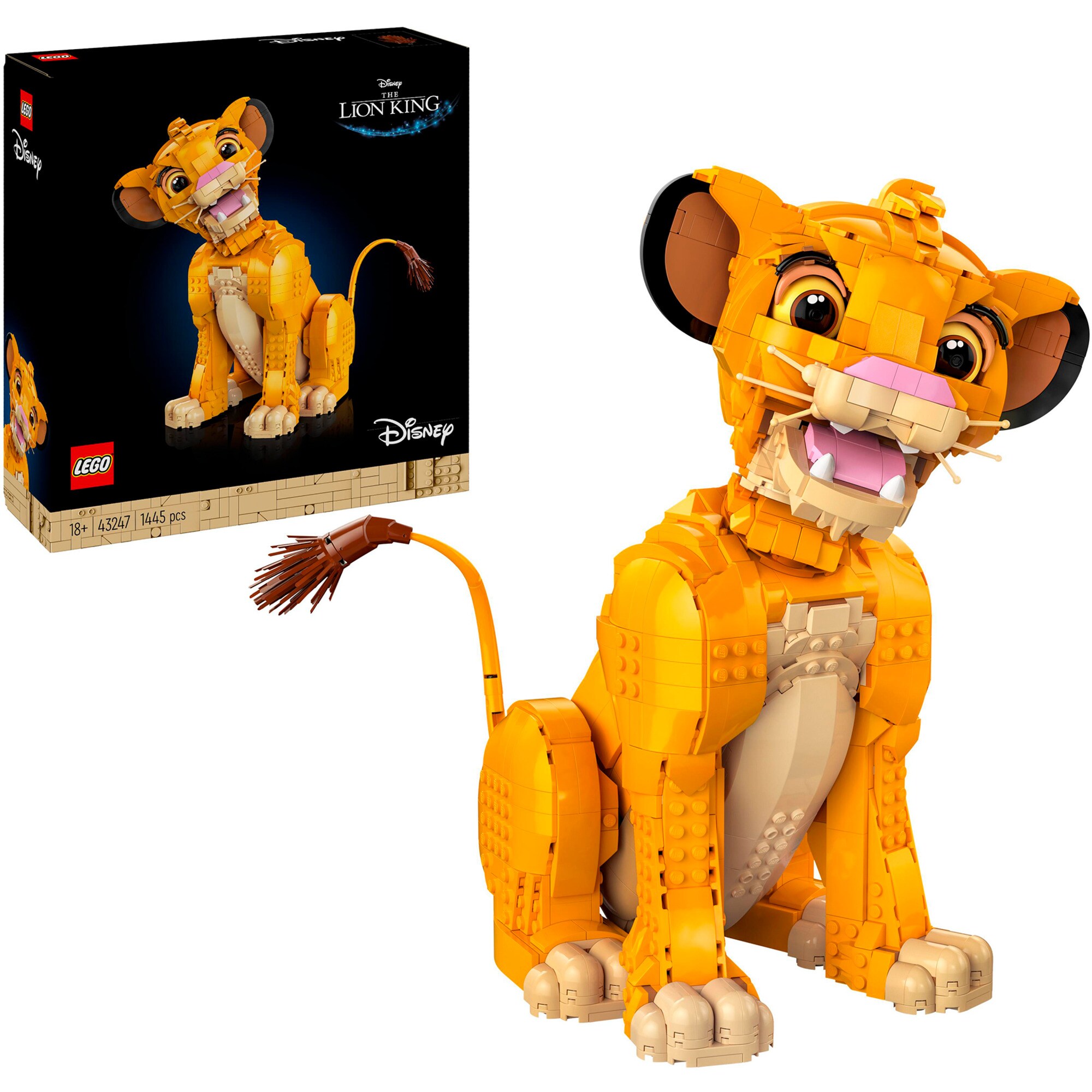 LEGO Konstruktionsspielzeug Disney Simba, Der junge K&ouml;nig der L&ouml;wen - Bild 1