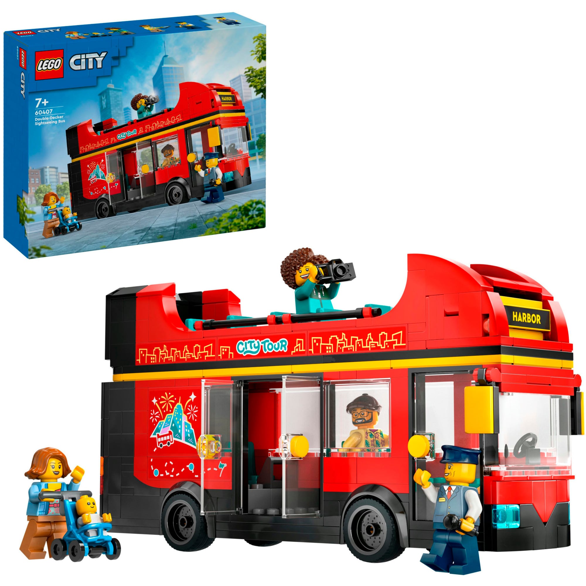 LEGO Konstruktionsspielzeug City Doppeldeckerbus - Bild 1