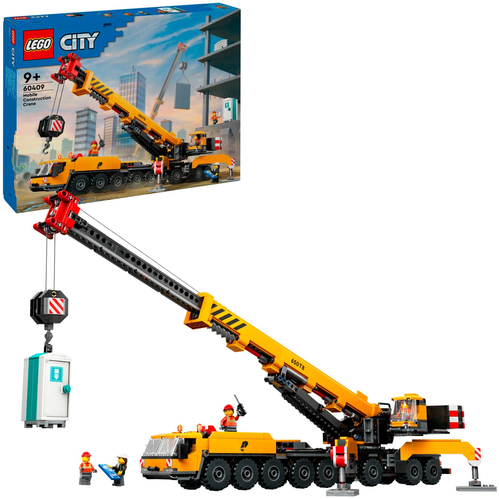 LEGO Konstruktionsspielzeug City Mobiler Baukran | 05702017582917