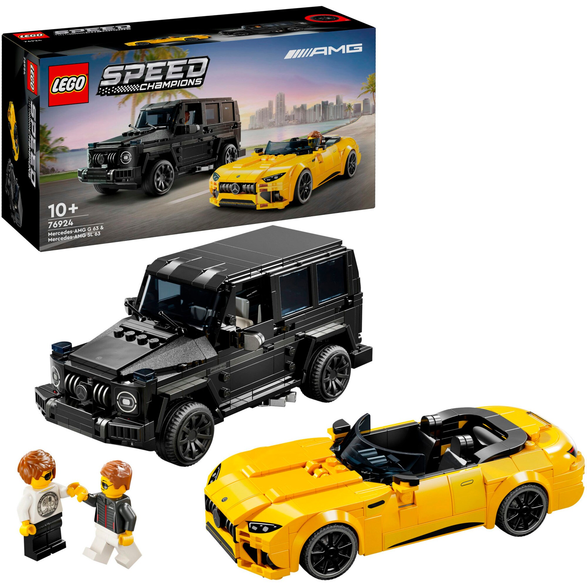LEGO Konstruktionsspielzeug Speed Champions Mercedes-AMG G 63 & Mercedes-AMG SL 63 - Bild 1
