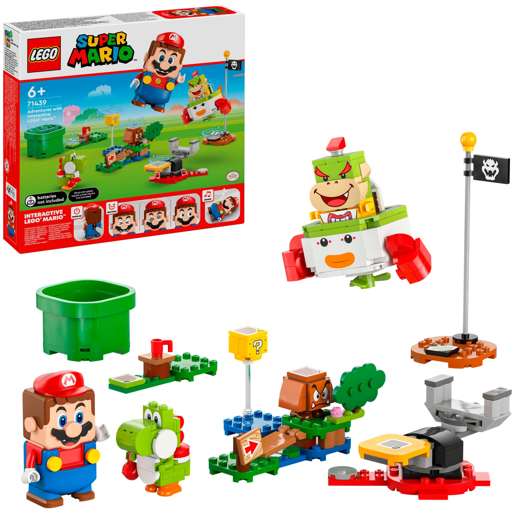 LEGO Konstruktionsspielzeug Super Mario Abenteuer mit dem interaktiven LEGO Mario - Bild 1