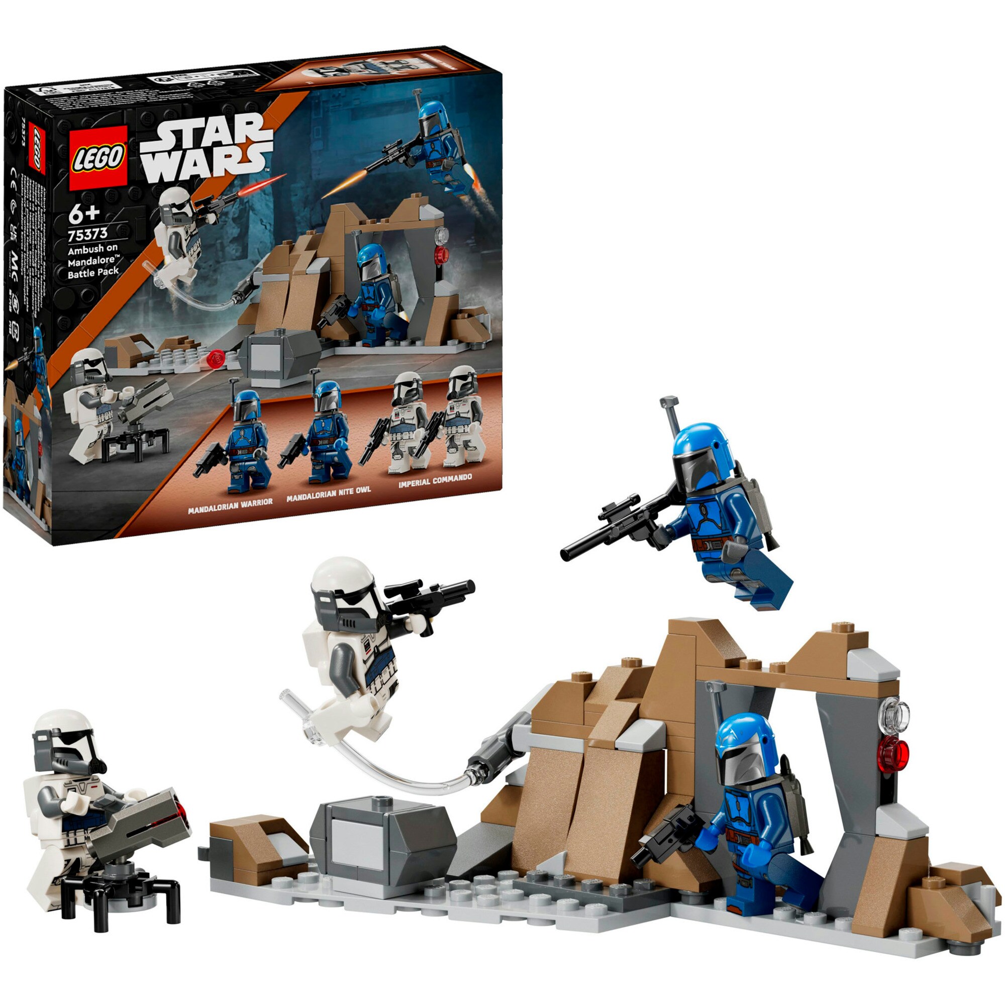 LEGO Konstruktionsspielzeug Star Wars Hinterhalt auf Mandalore Battle Pack - Bild 1