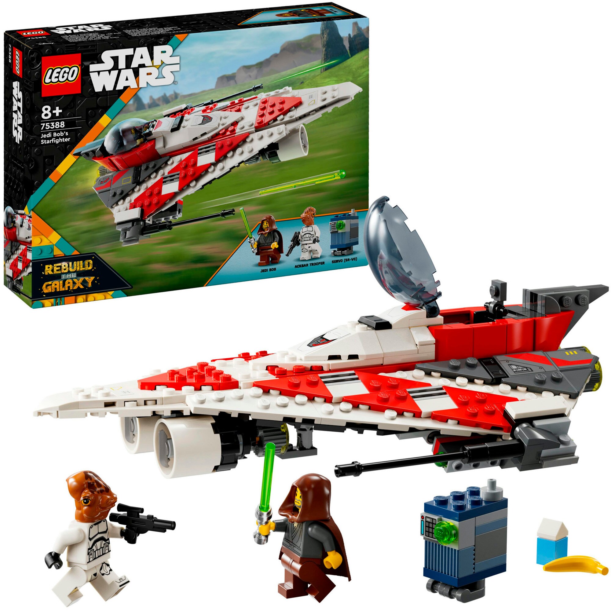 LEGO Konstruktionsspielzeug Star Wars Jedi Bobs Sternj&auml;ger - Bild 1