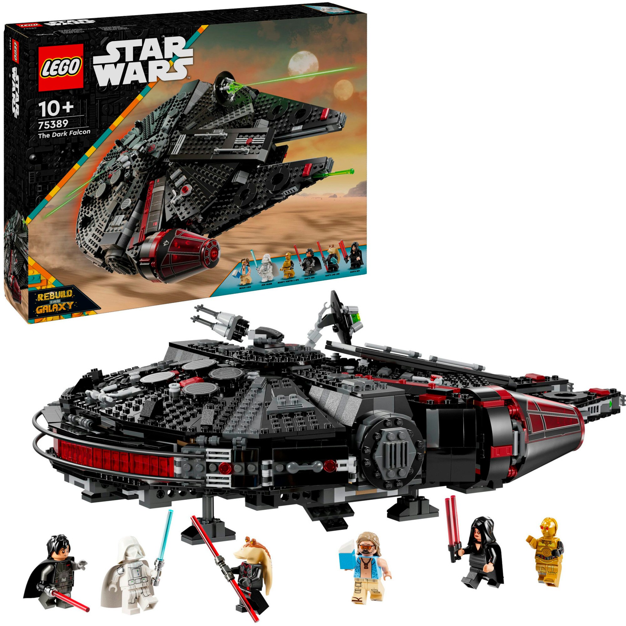 LEGO Konstruktionsspielzeug Star Wars Dunkler Millennium Falke - Bild 1