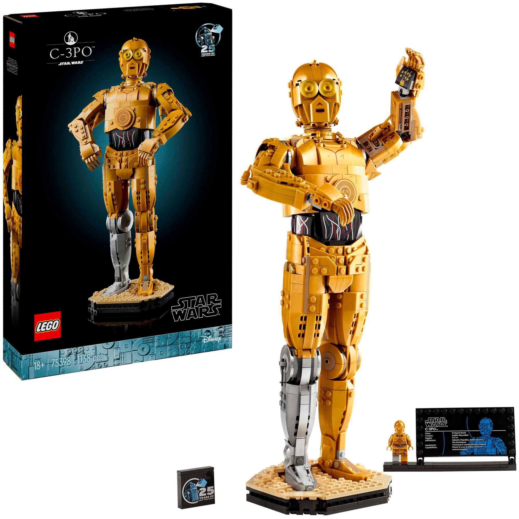 LEGO Konstruktionsspielzeug Star Wars C-3PO - Bild 1