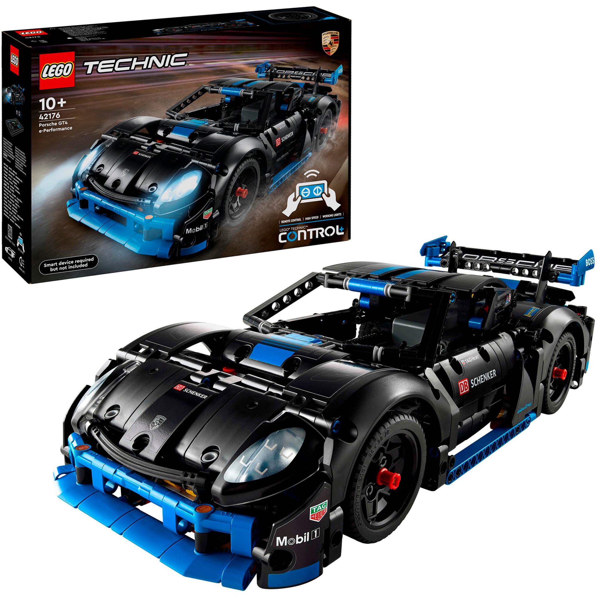 LEGO Konstruktionsspielzeug Technic Porsche GT4 e-Performance Rennwagen - Bild 1