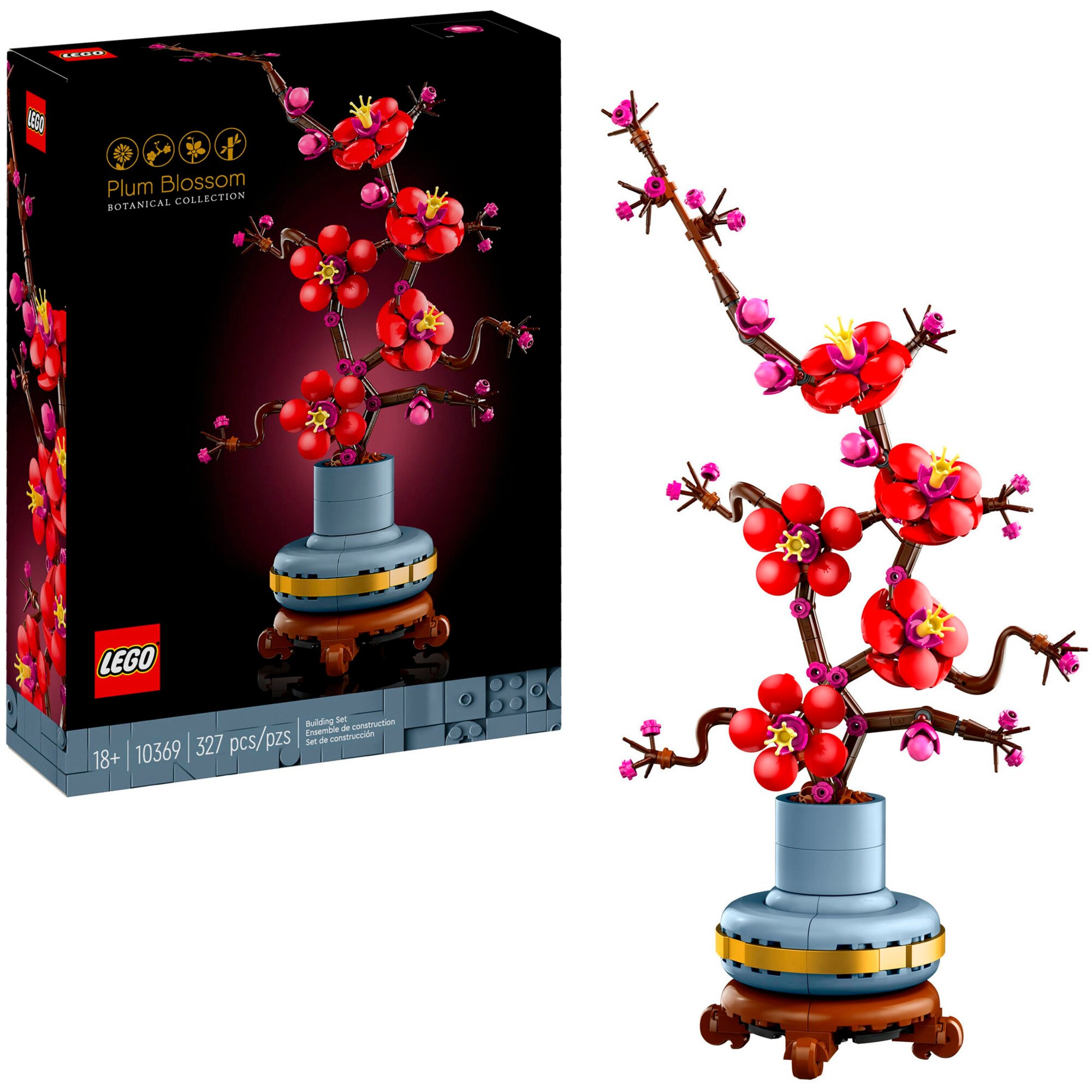 LEGO Konstruktionsspielzeug Icons Pflaumenbl&uuml;te - Bild 1