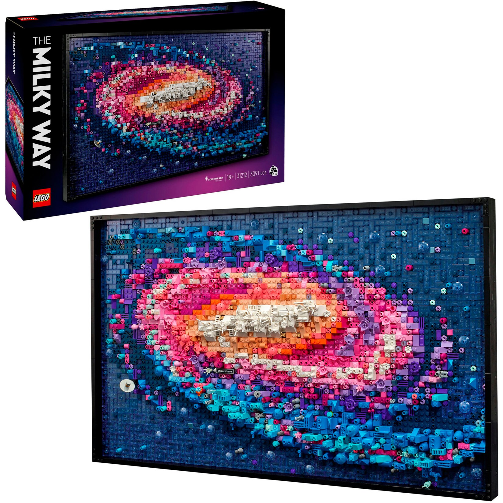 LEGO Konstruktionsspielzeug Art Die Milchstraßen-Galaxie | 05702017587462
