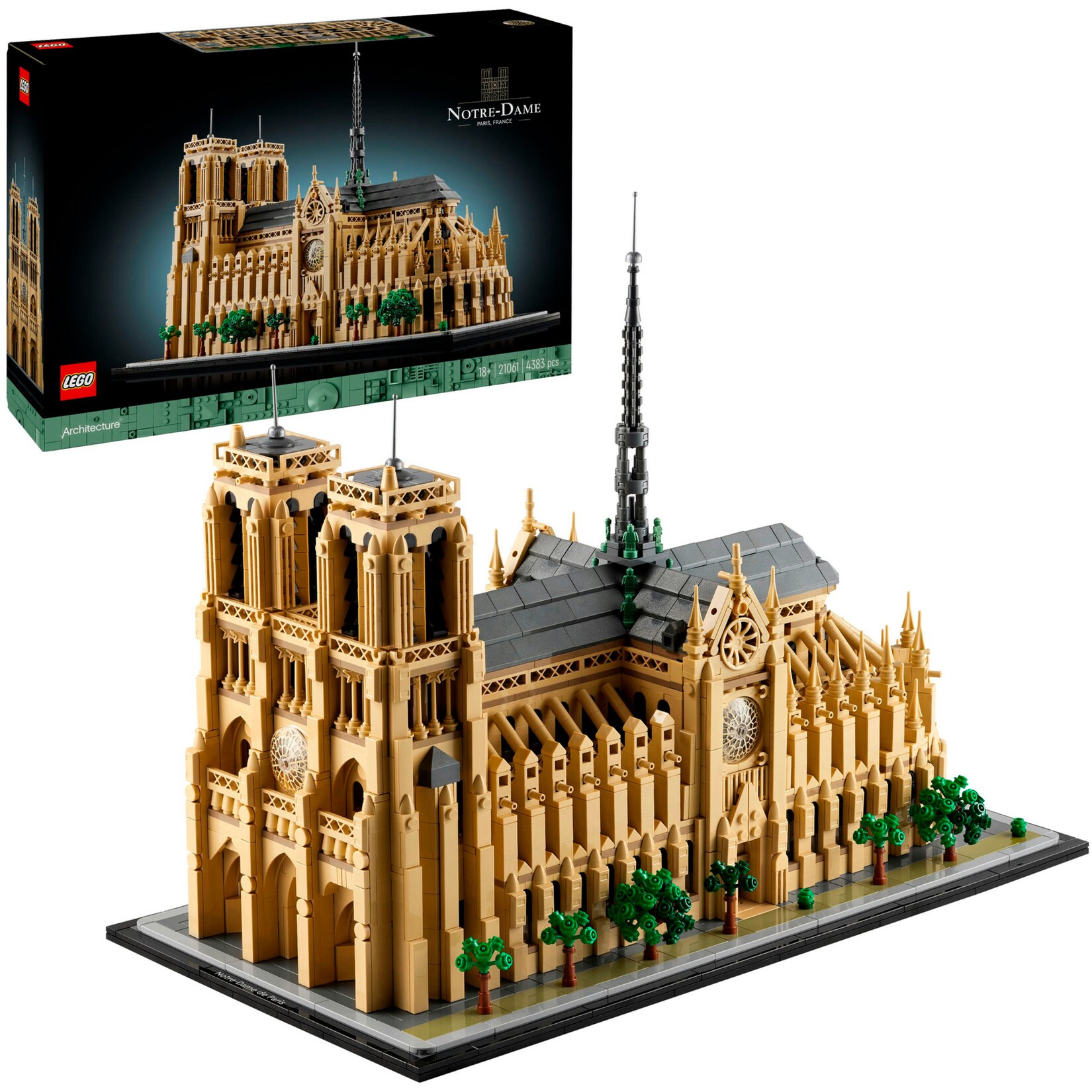 LEGO Konstruktionsspielzeug Architecture Notre-Dame de Paris