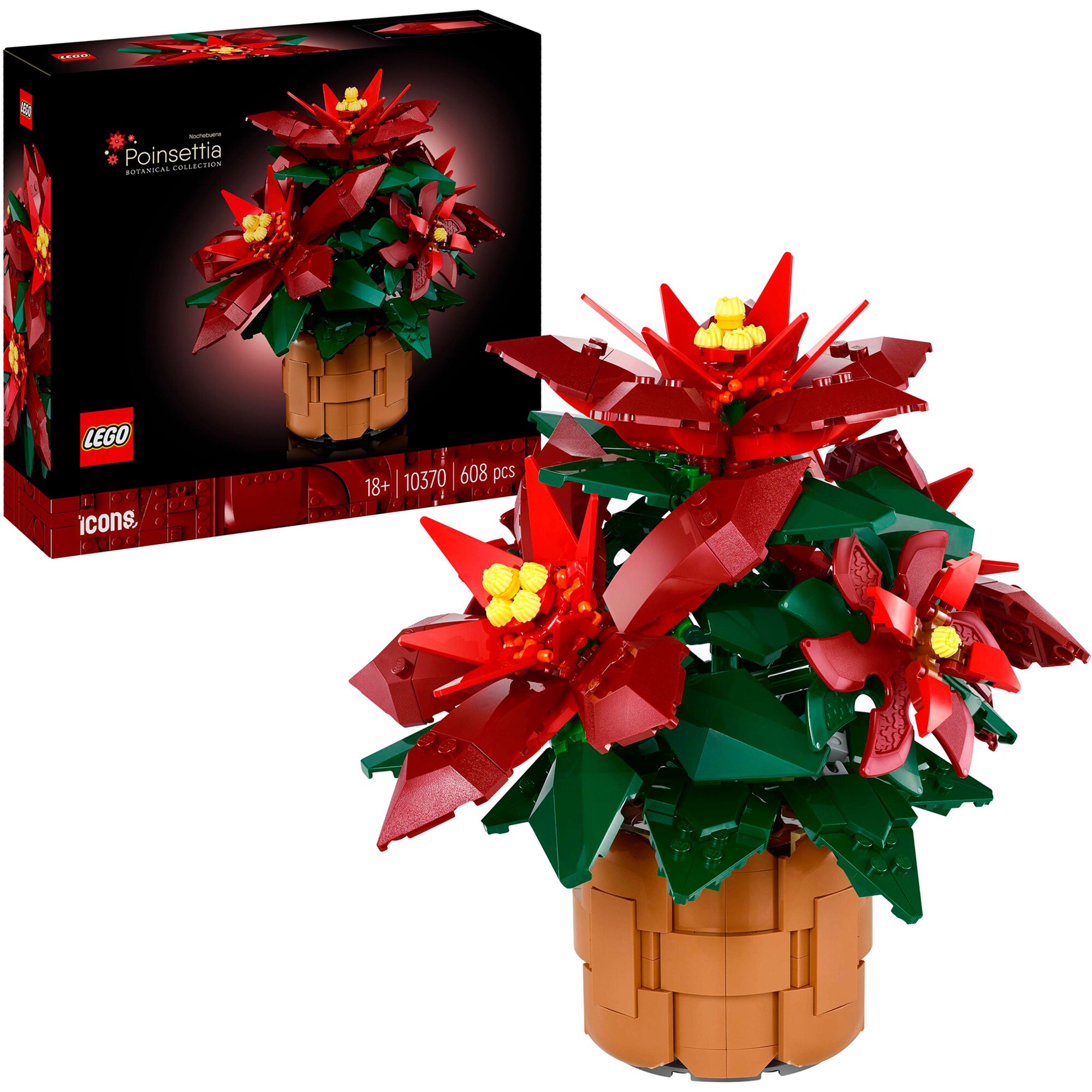 LEGO Konstruktionsspielzeug Icons Weihnachtsstern - Bild 1