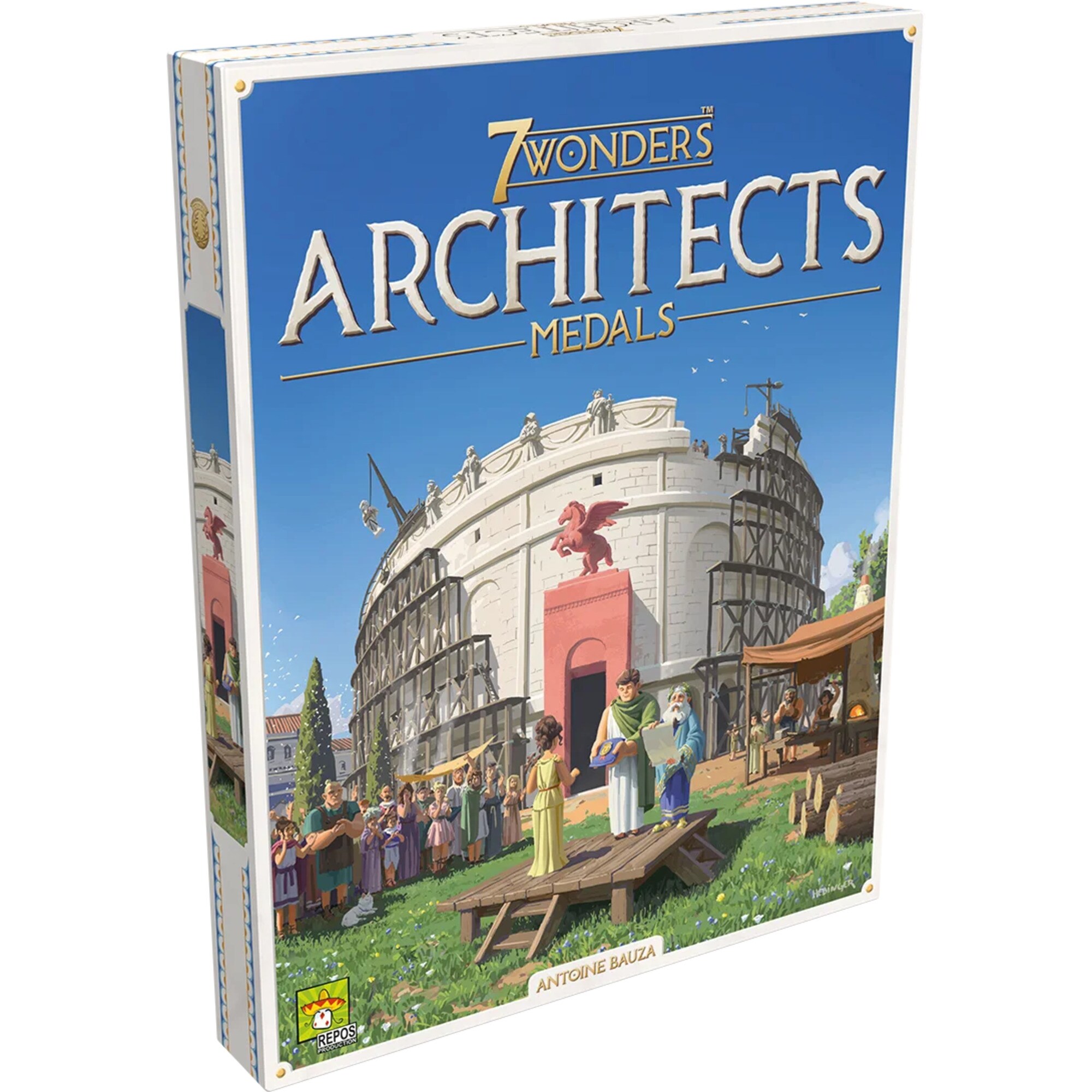 Asmodee Brettspiel 7 Wonders Architects - Medals - Bild 1