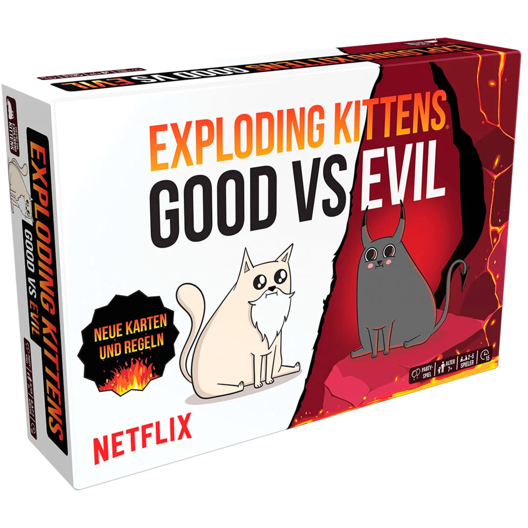 Asmodee Kartenspiel Exploding Kittens - Good vs. Evil - Bild 1