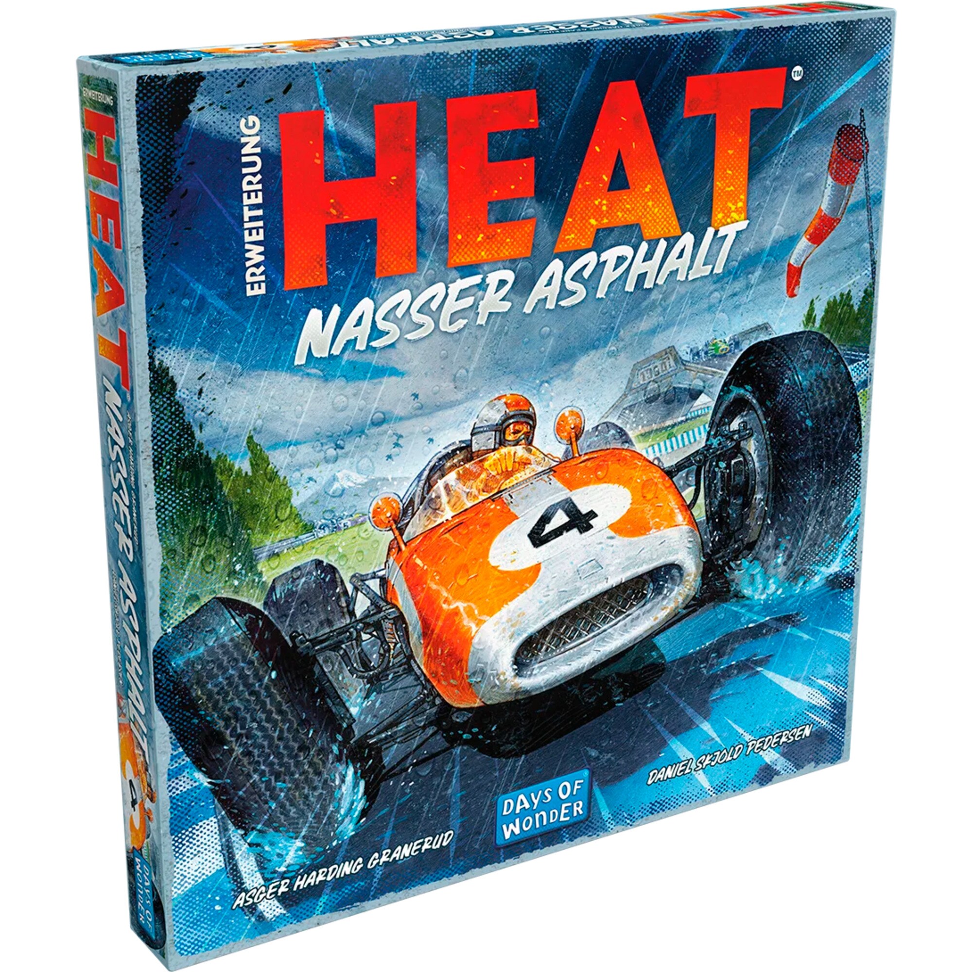 Asmodee Brettspiel Heat - Nasser Asphalt - Bild 1
