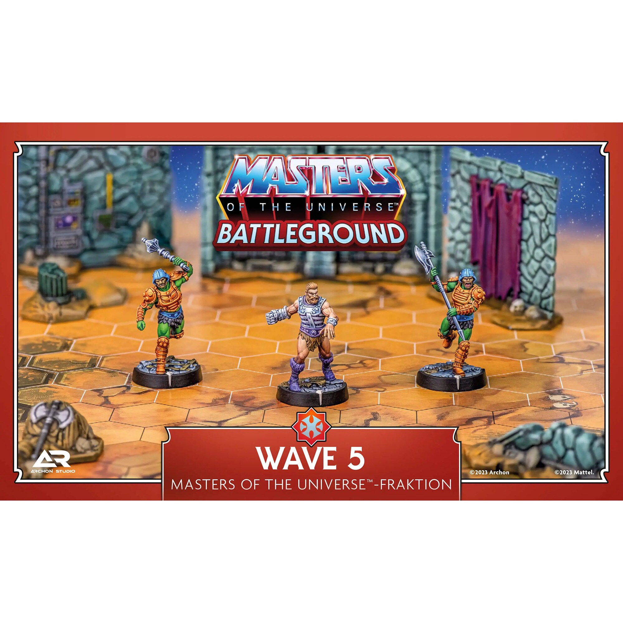 Asmodee Brettspiel Masters of the Universe: Battleground Wave 5 - Masters of the Universe - Bild 1
