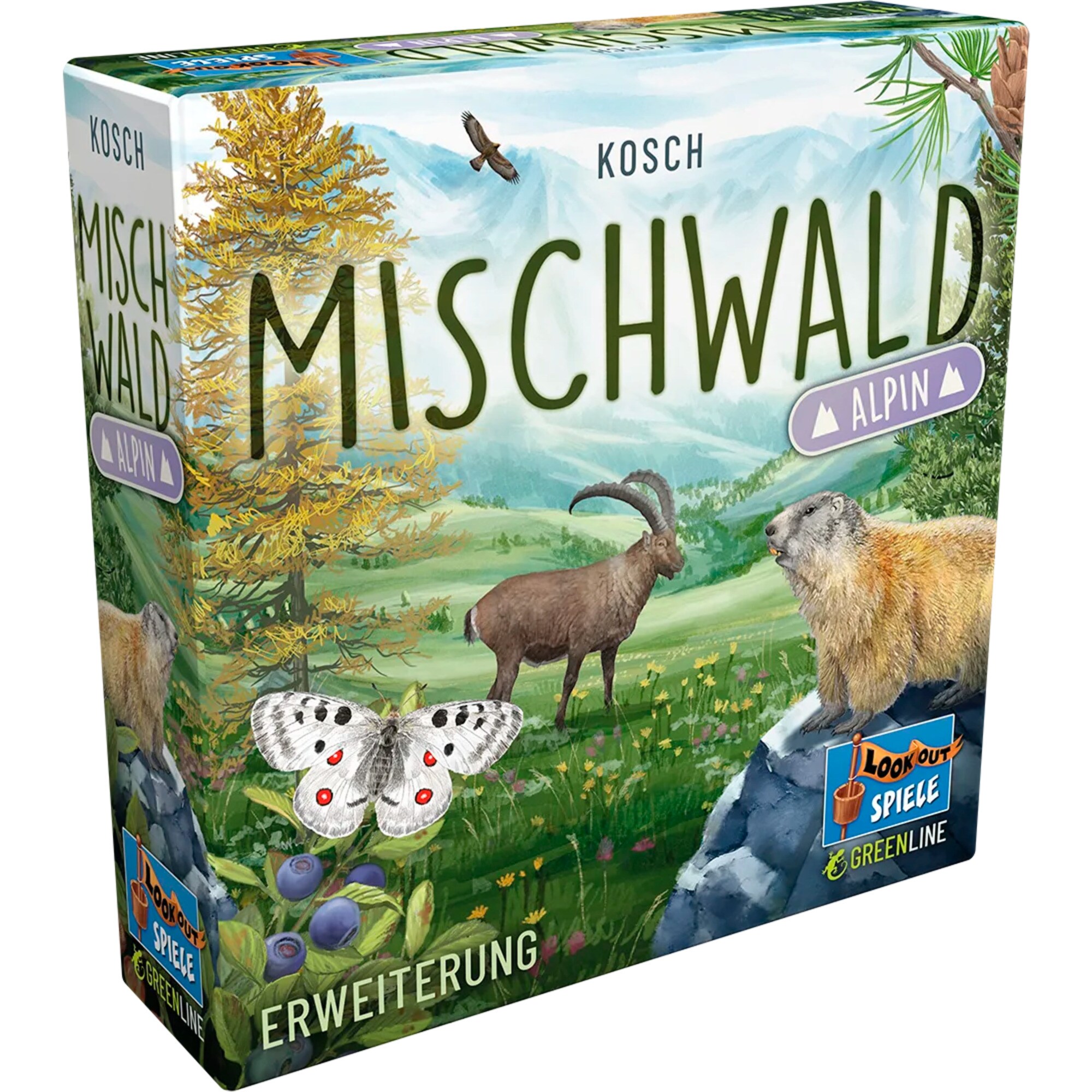 Asmodee Kartenspiel Mischwald - Alpin - Bild 1