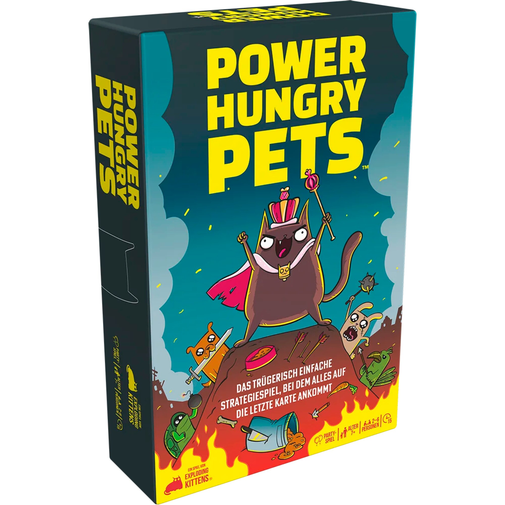 Asmodee Kartenspiel Power Hungry Pets - Bild 1