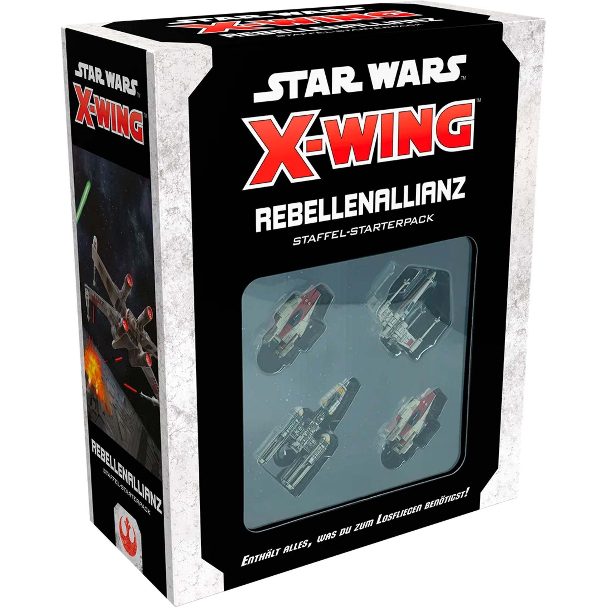 Asmodee Tabletop Star Wars X-Wing 2. Edition - Rebellenallianz Staffel-Starterpack - Bild 1