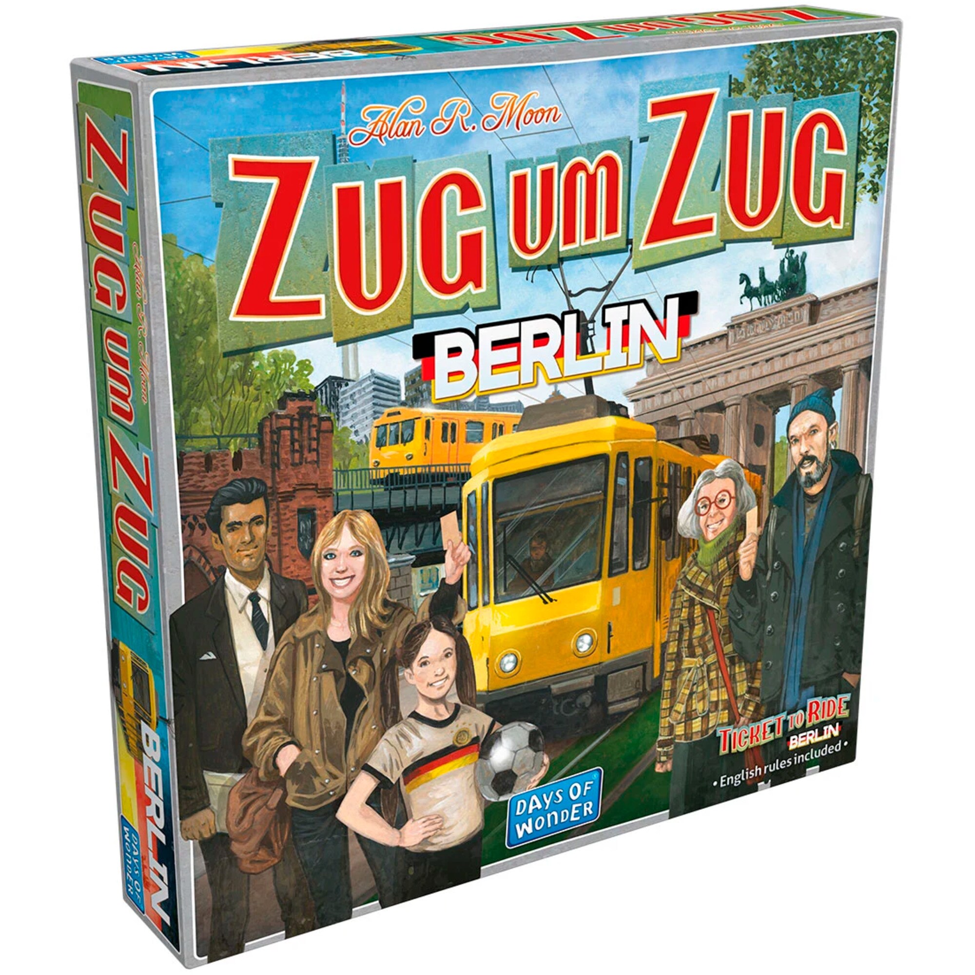 Asmodee Brettspiel Zug um Zug: Berlin - Bild 1