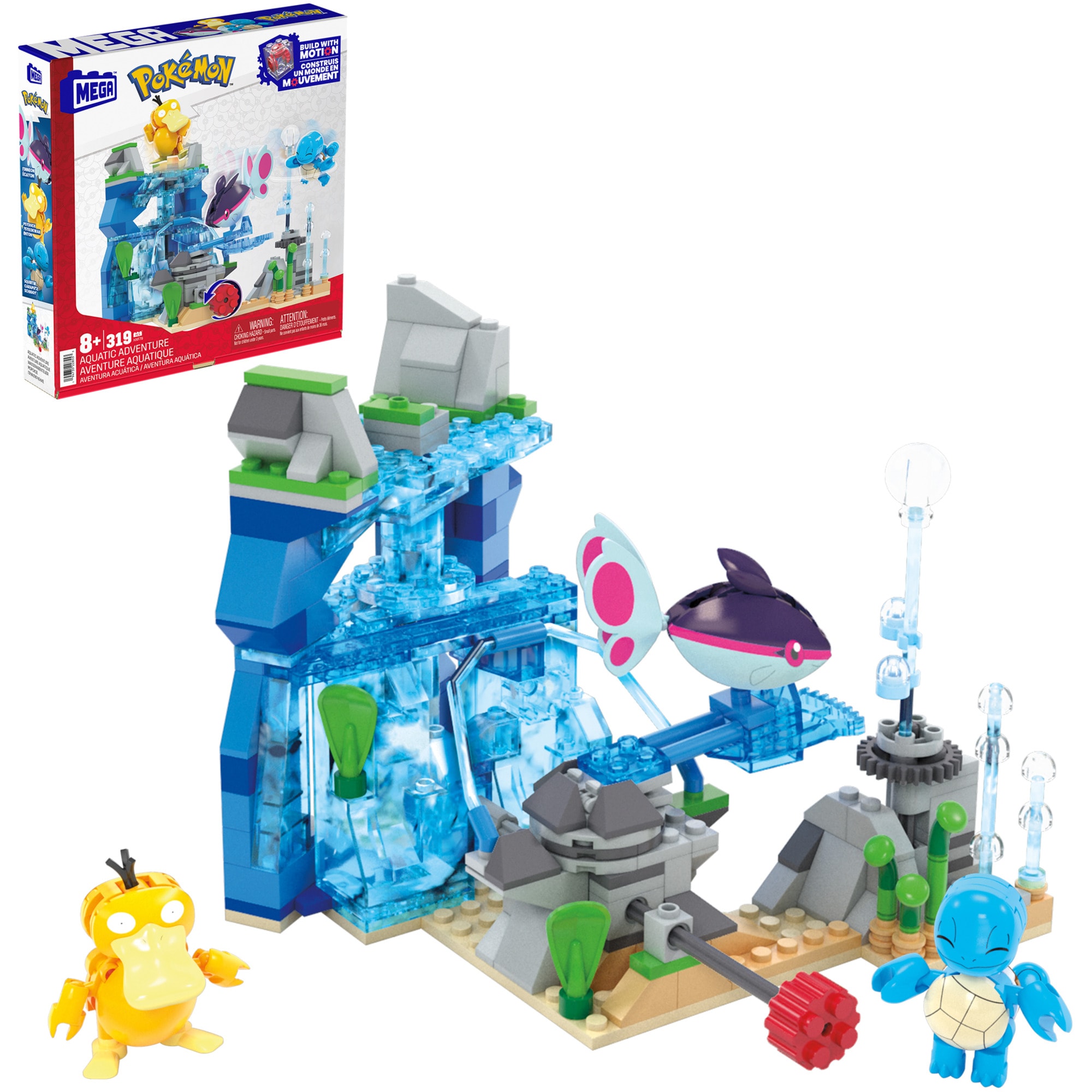MegaBloks Konstruktionsspielzeug MEGA Pok&eacute;mon Wasserabenteuer - Bild 1