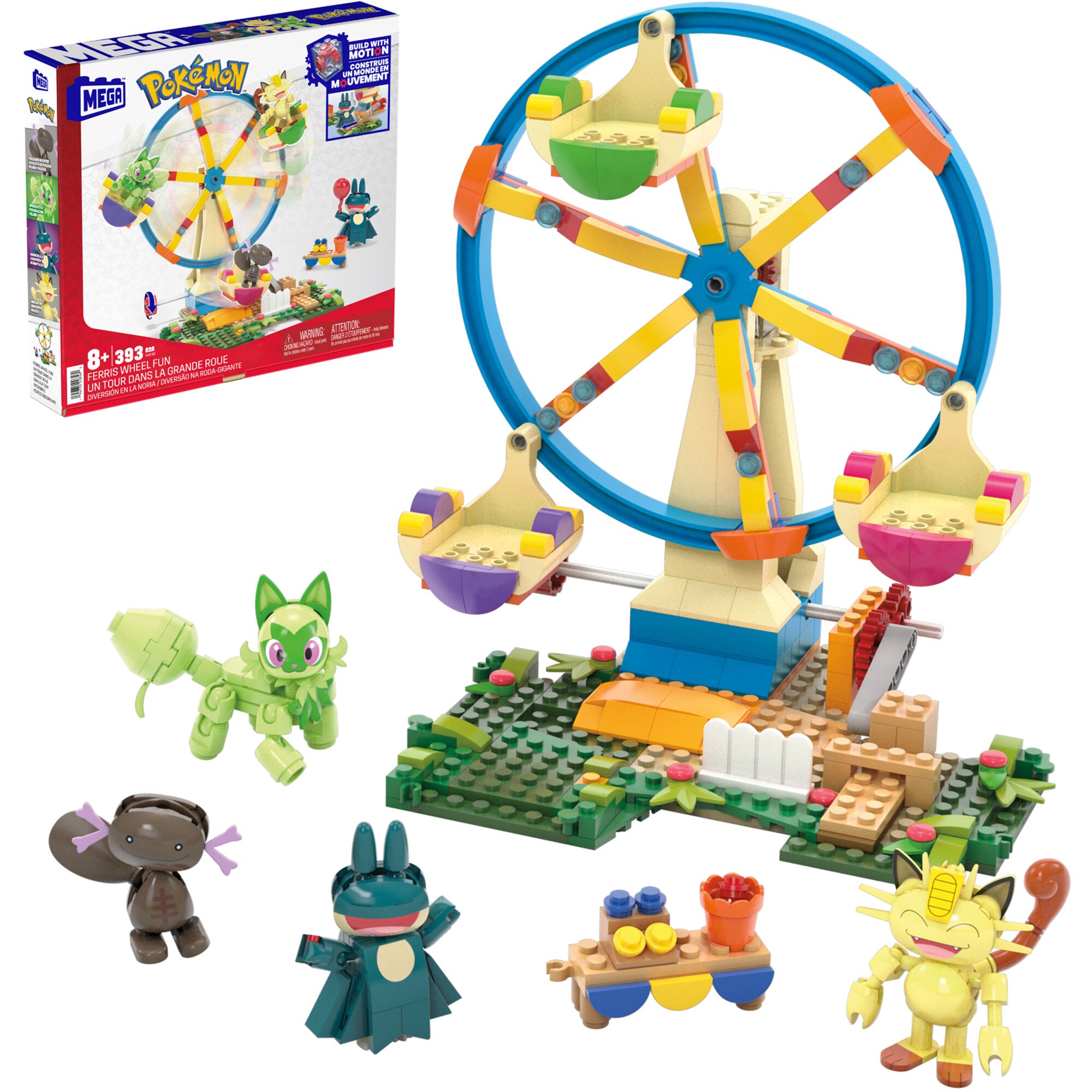 MegaBloks Konstruktionsspielzeug Pok&eacute;mon Spa&szlig; auf dem Riesenrad - Bild 1