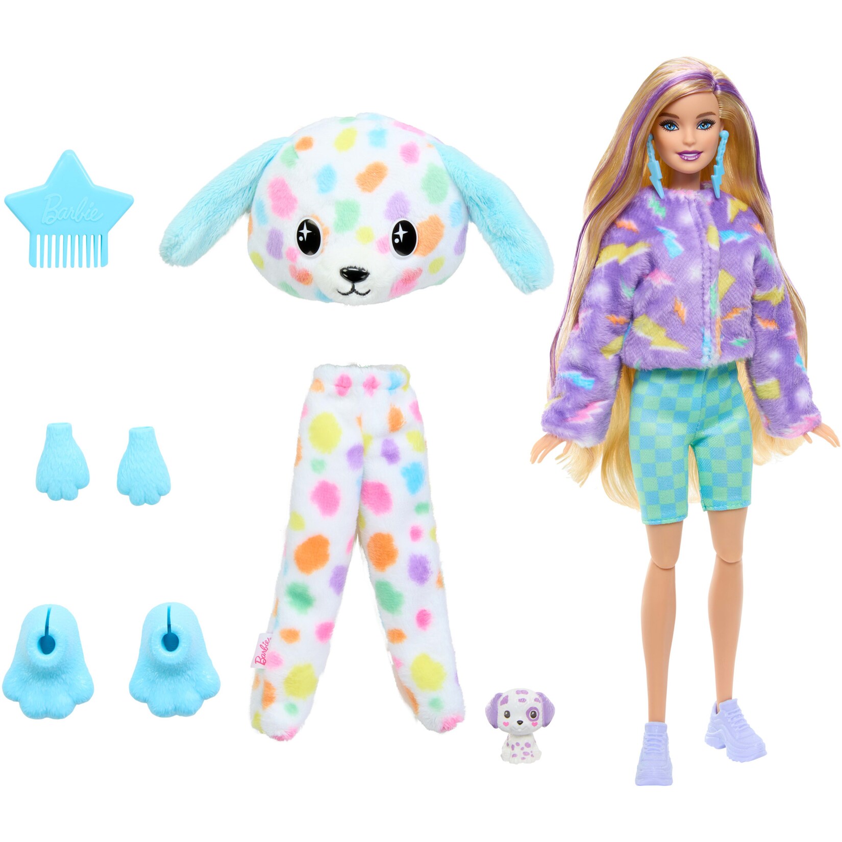 Barbie Spielfigur Barbie Cutie Reveal Color Dream Series – Dalmatiner | 00194735178636