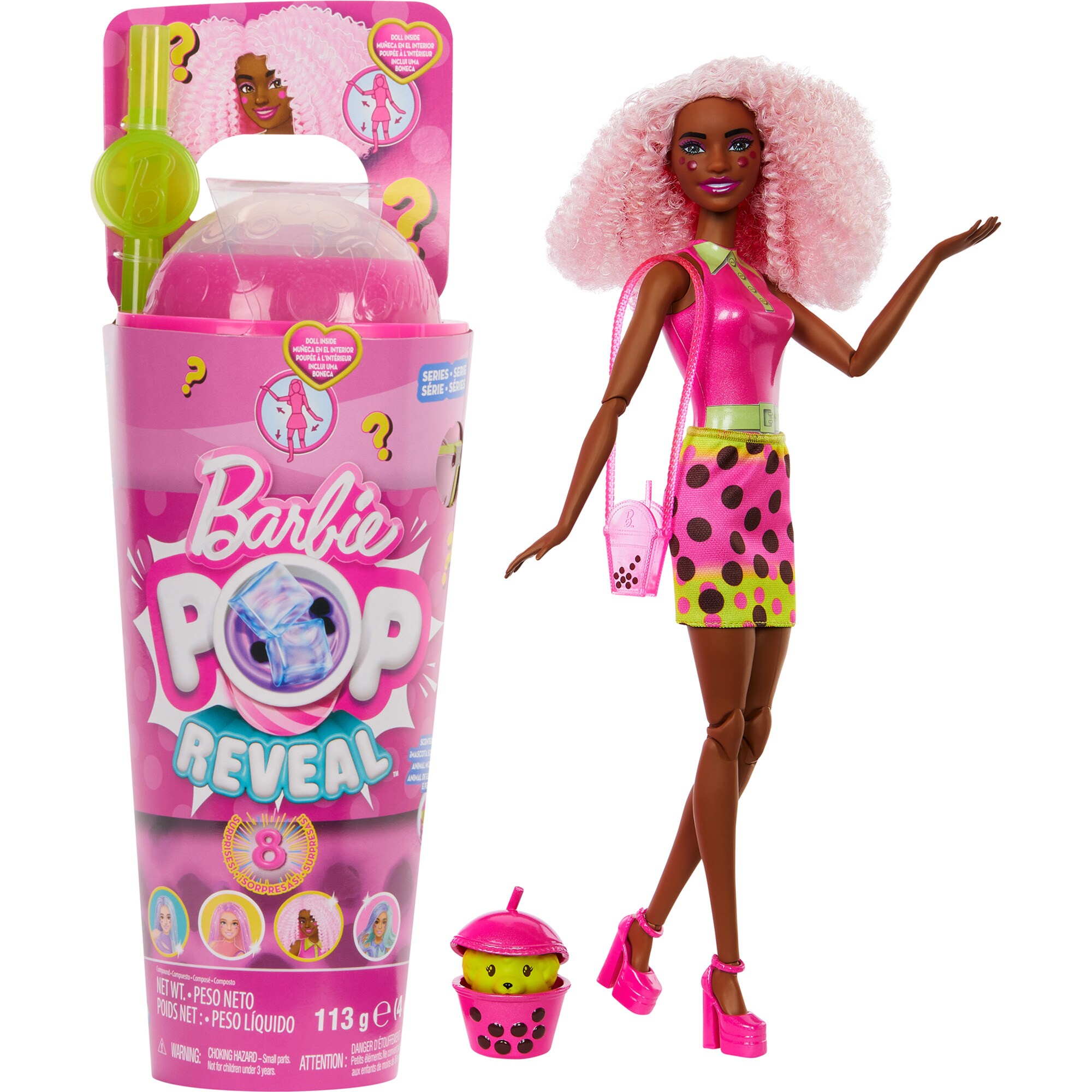Barbie Spielfigur Barbie Pop! Reveal Bubble Tea Series - Berry Bliss - Bild 1
