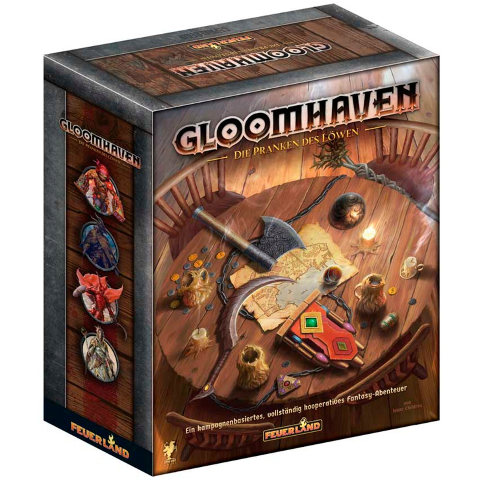 Pegasus Brettspiel Gloomhaven – Die Pranken des Löwen | 00706949635777
