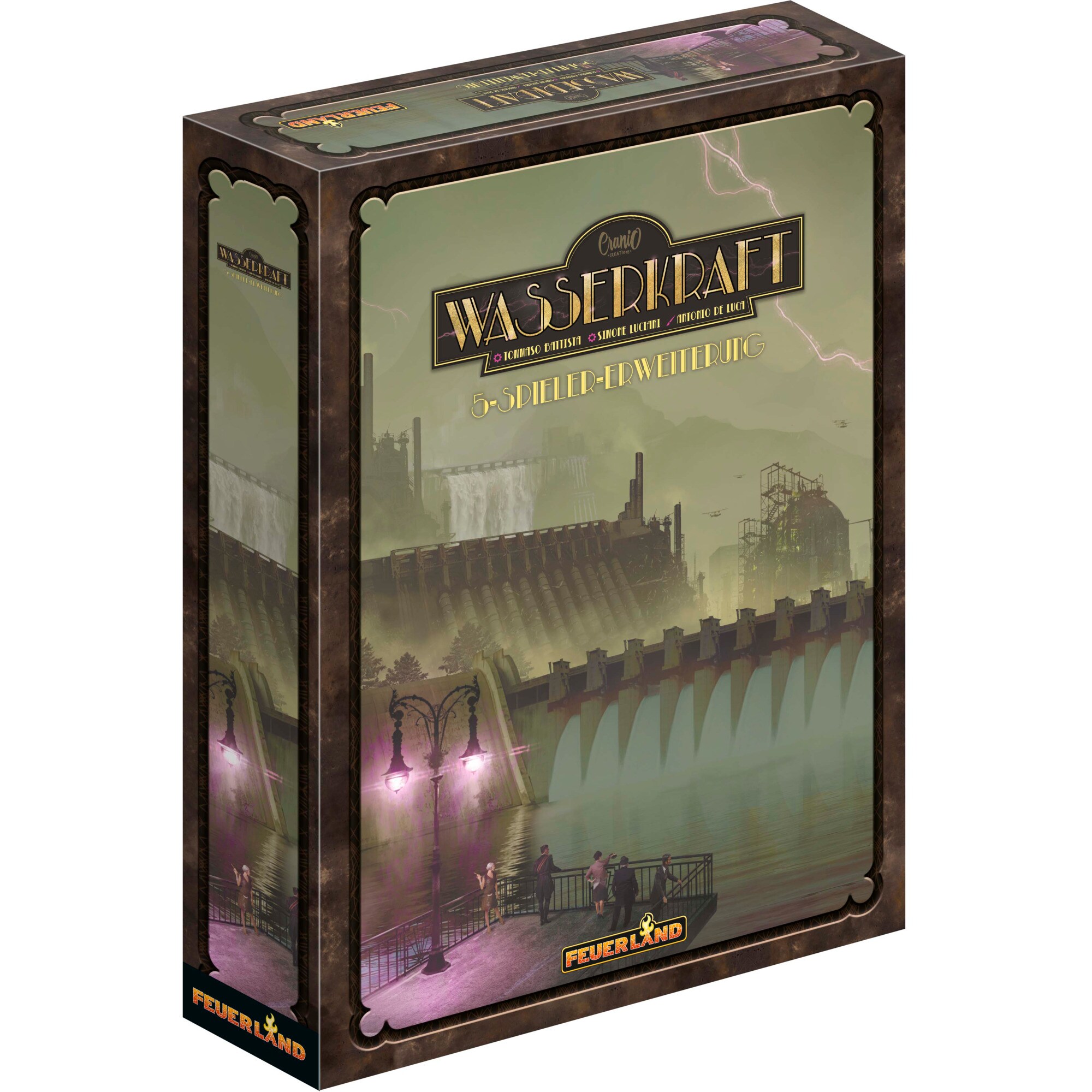 Pegasus Brettspiel Wasserkraft: 5 Spieler Erweiterung - Bild 1