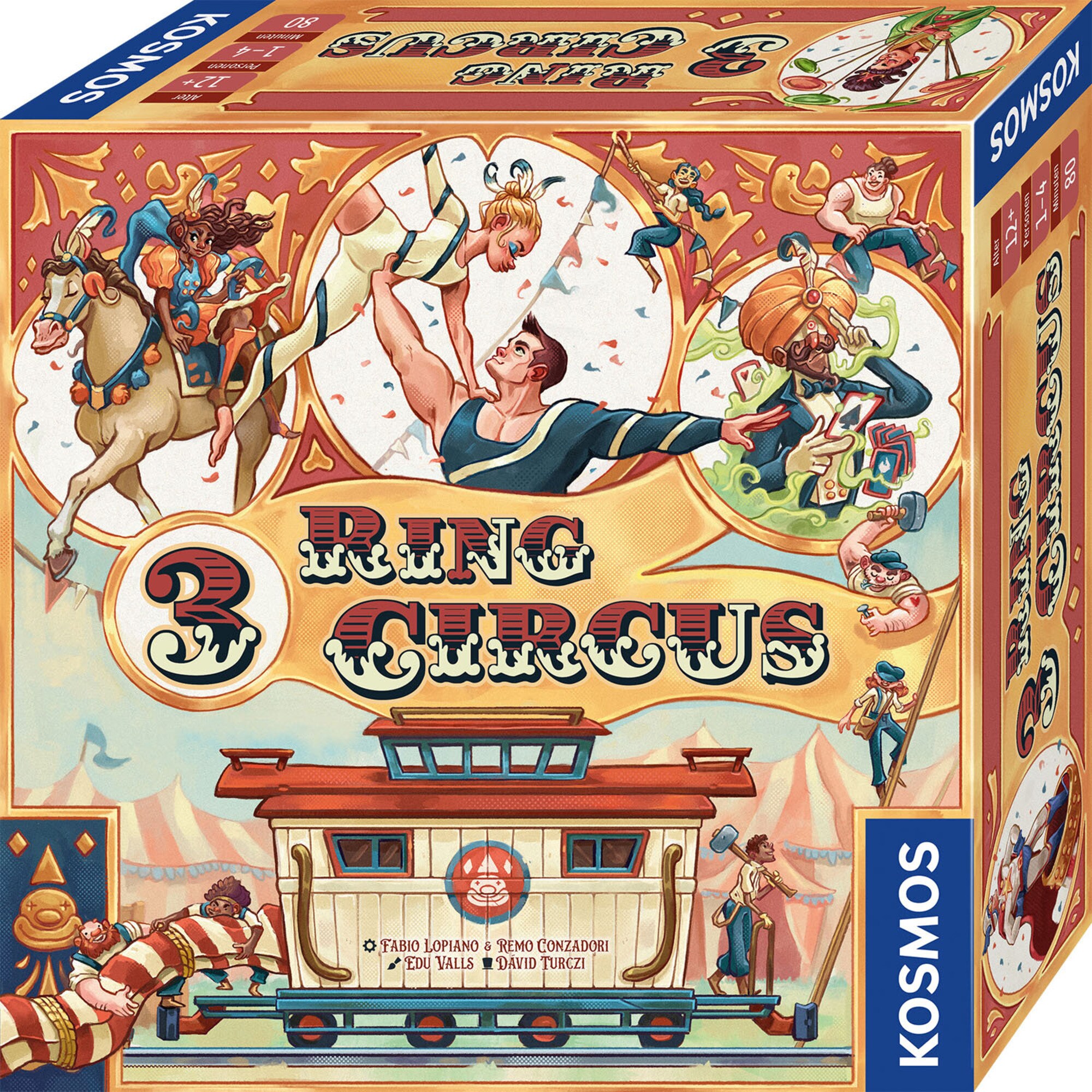 Kosmos Brettspiel 3 Ring Circus - Bild 1