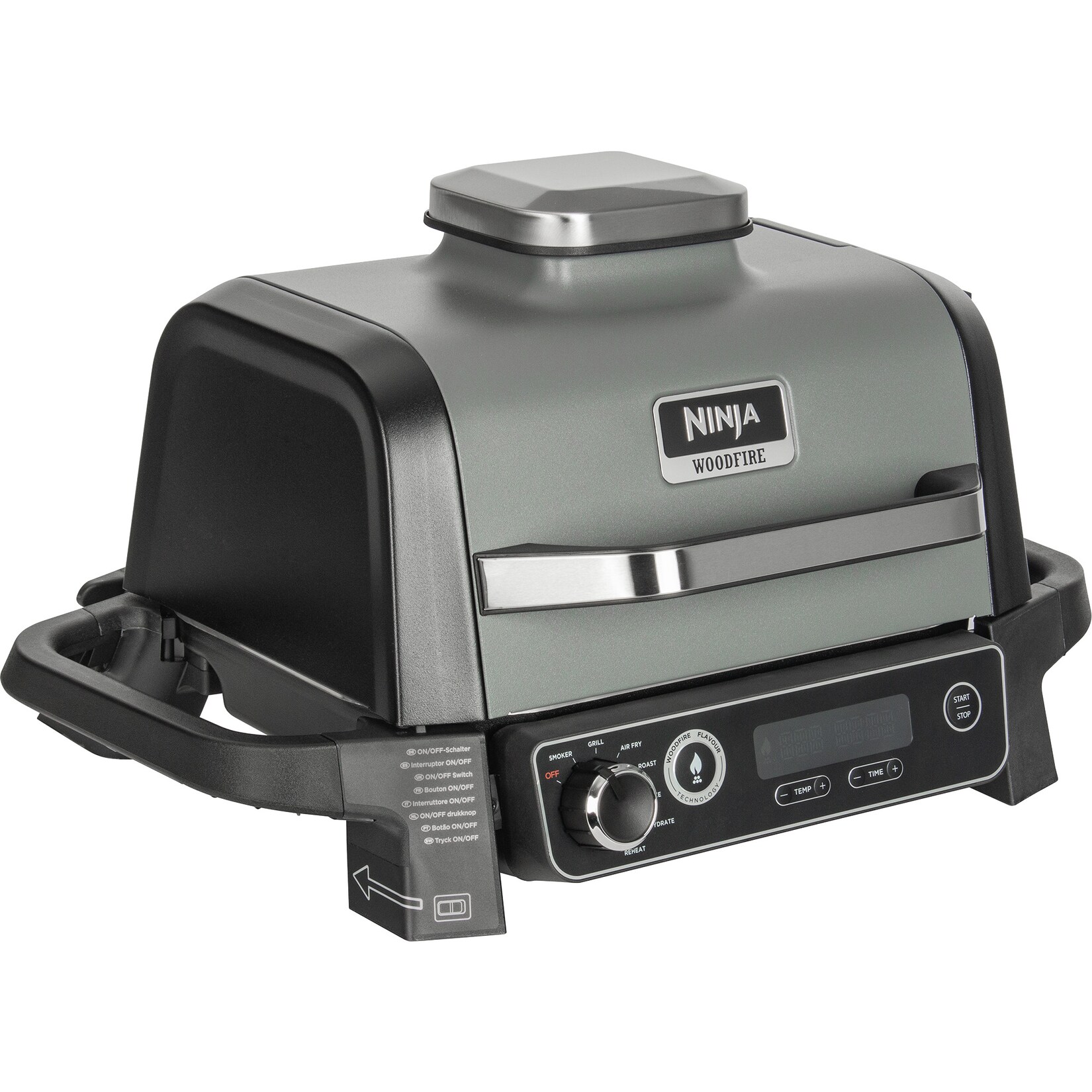 Ninja Grill Elektrogrill & Smoker Woodfire OG701EU | 00622356268240