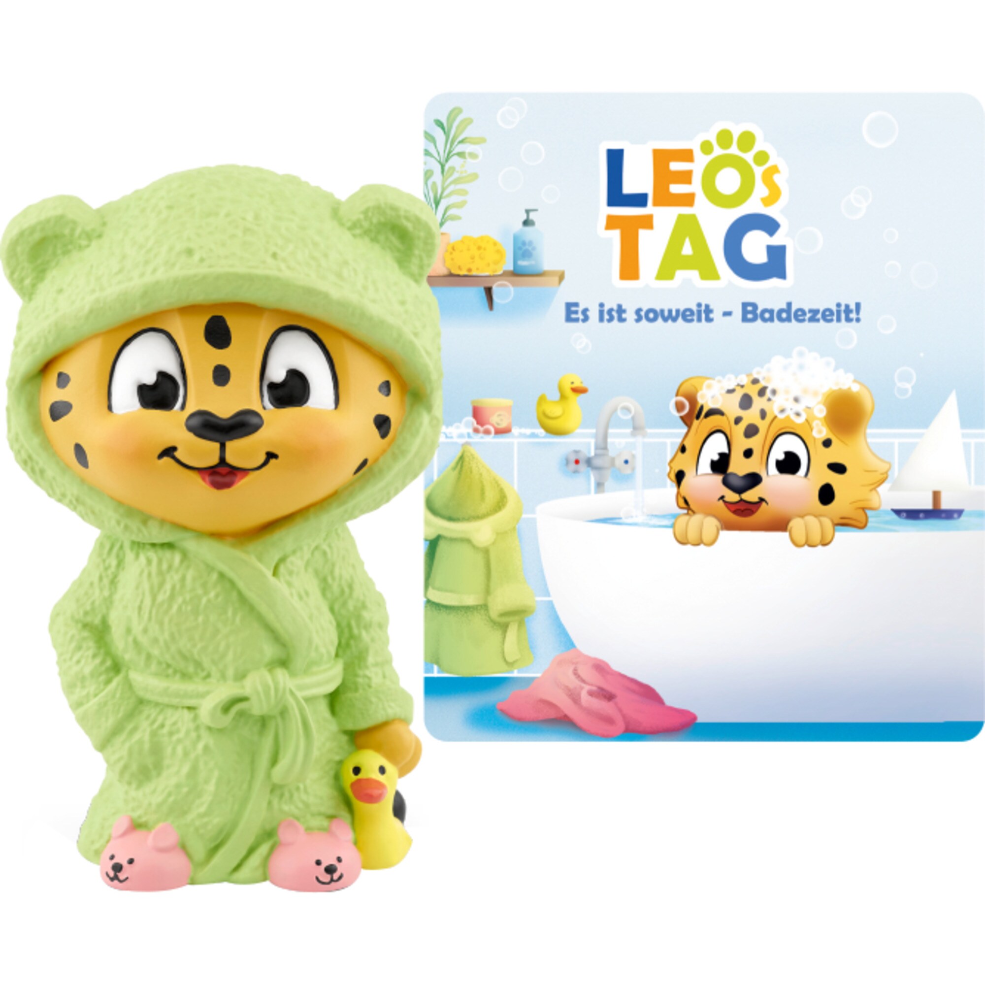 Tonies Spielfigur Leos Tag - Es ist so weit - Badezeit! - Bild 1