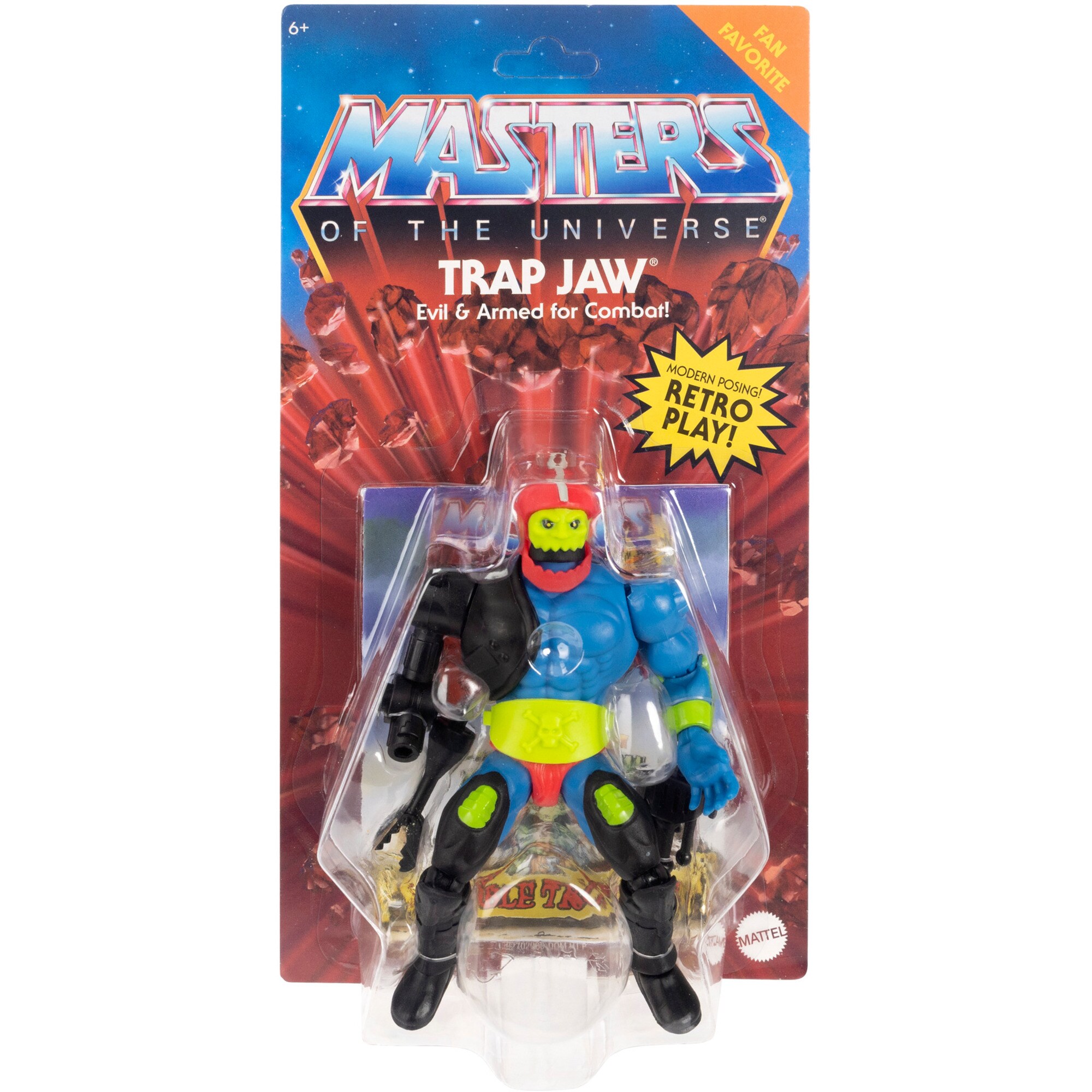 Mattel Spielfigur Masters of the Universe Origins Trap Jaw - Bild 1
