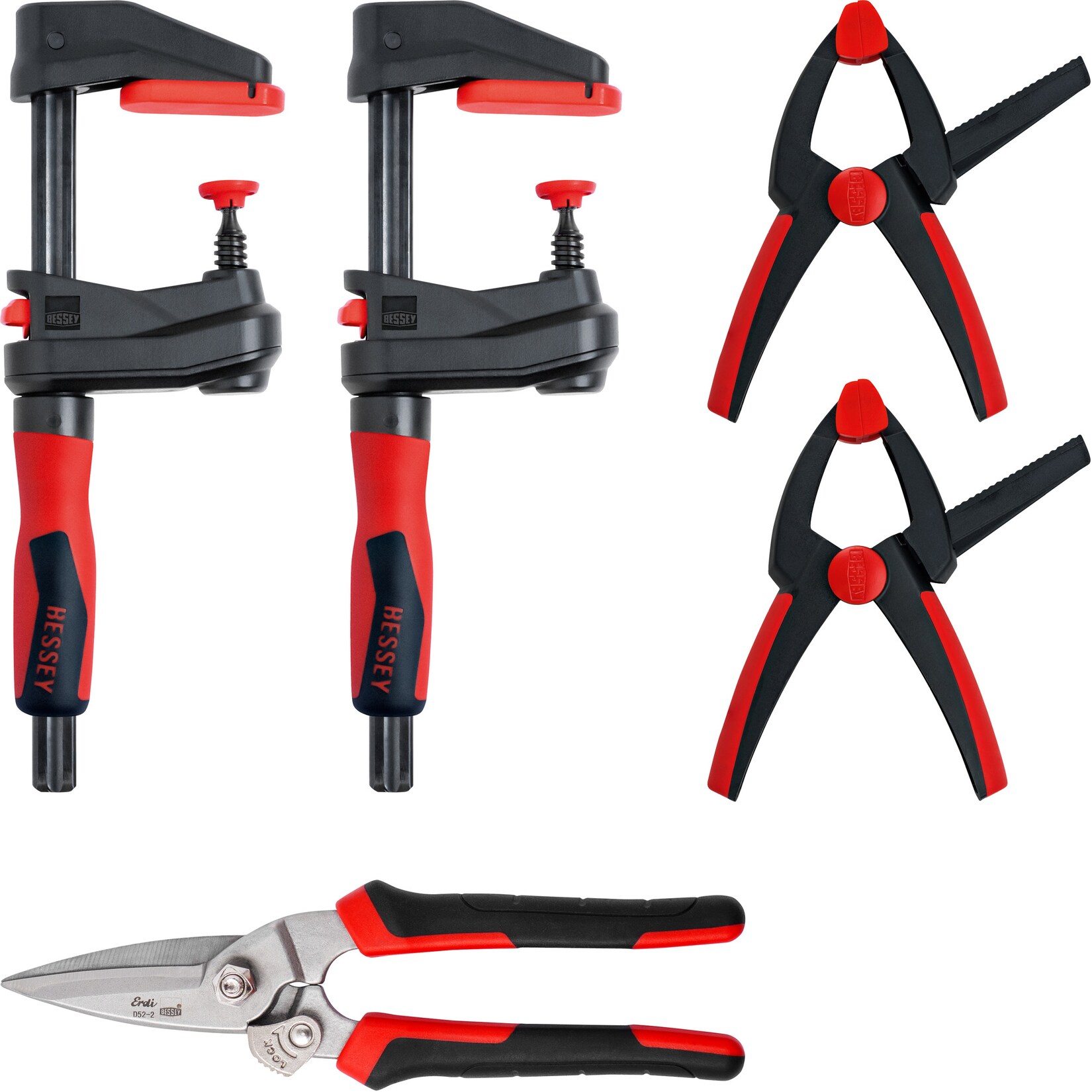 BESSEY Zwinge Zwingen-Set DIY-SET1-A | 04008158050683