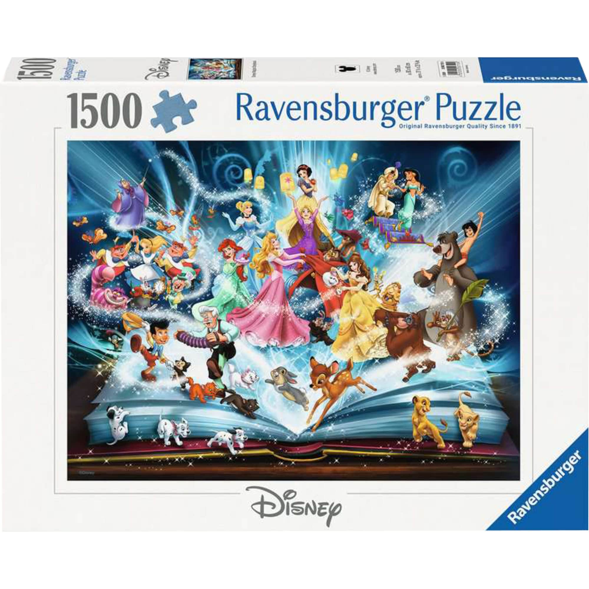 Ravensburger Puzzle Puzzle Disney&acute;s magisches M&auml;rchenbuch - Bild 1