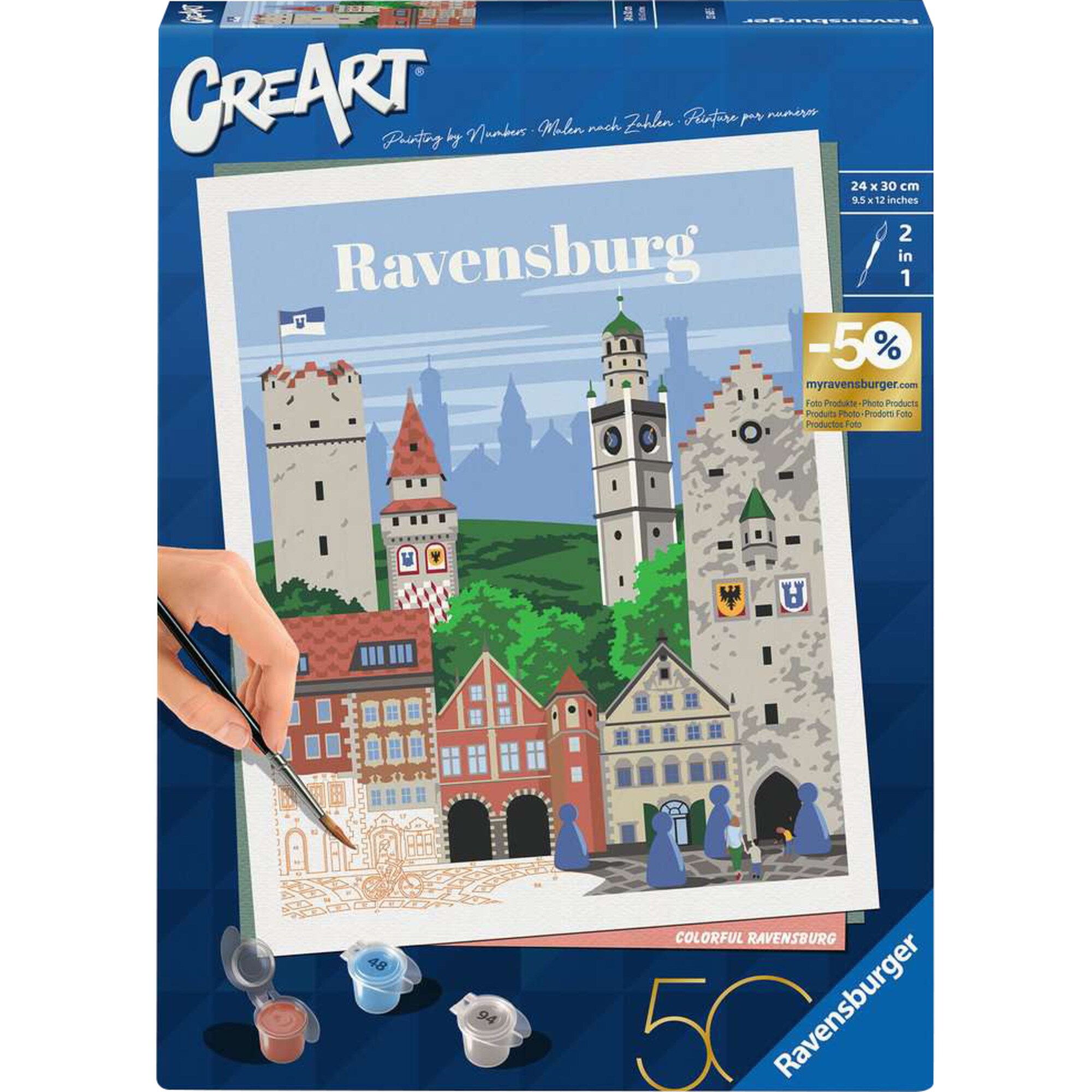 Ravensburger Malen CreArt - Colorful Ravensburg - Bild 1