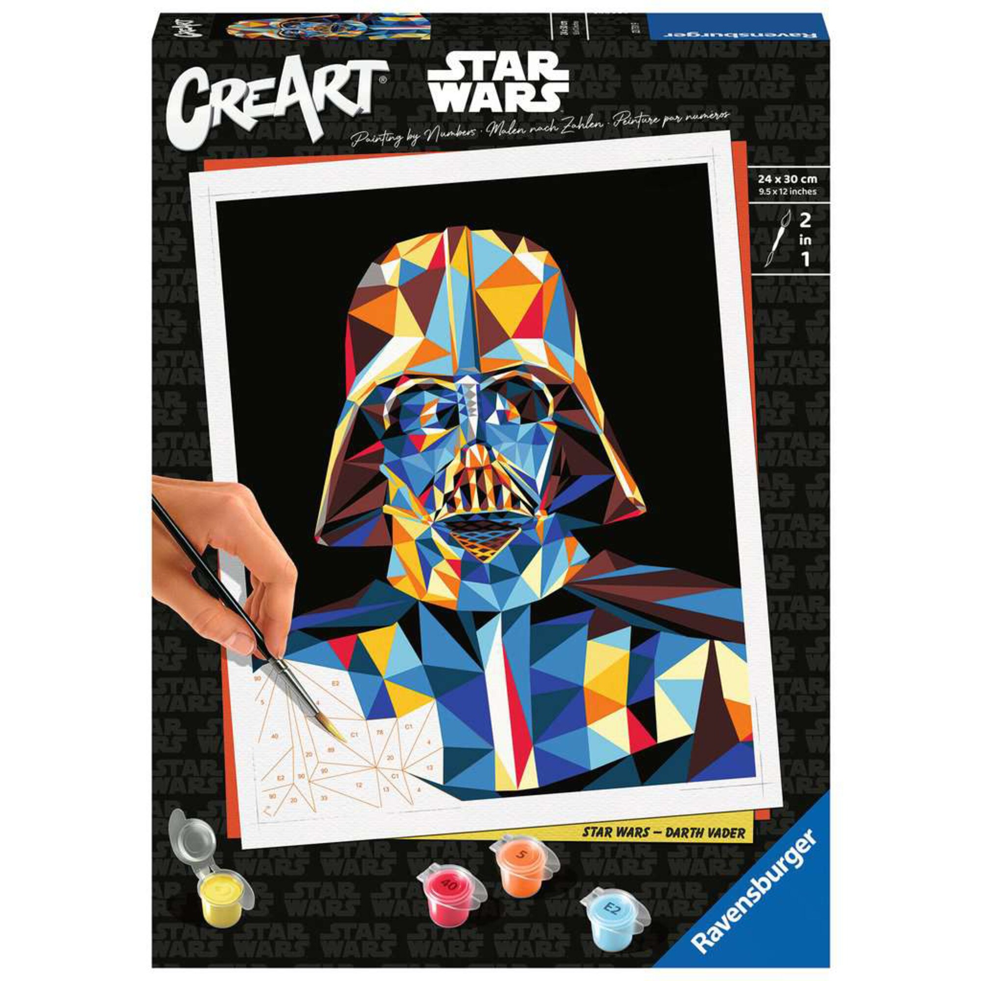 Ravensburger Malen CreArt Star Wars - Darth Vader - Bild 1