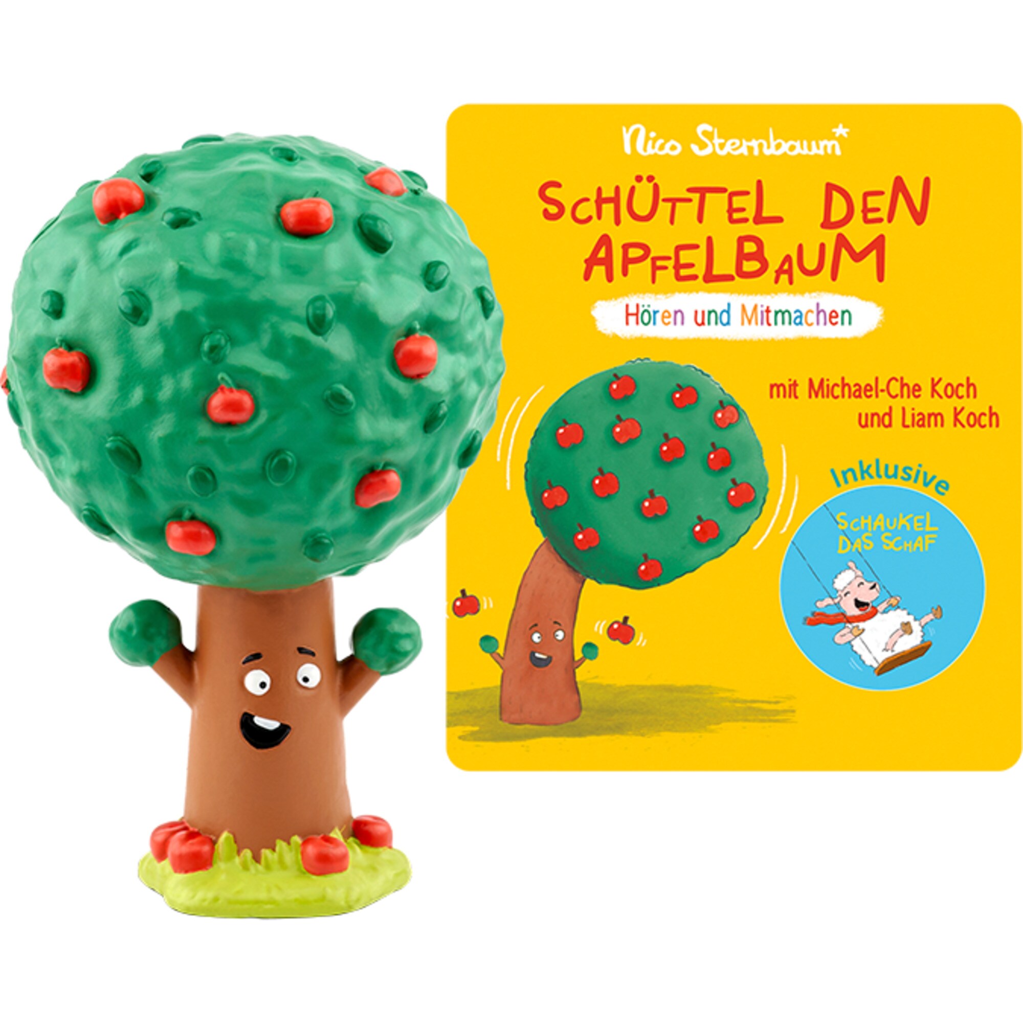 Tonies Spielfigur Sch&uuml;ttel den Apfelbaum & Schaukel das Schaf - Bild 1