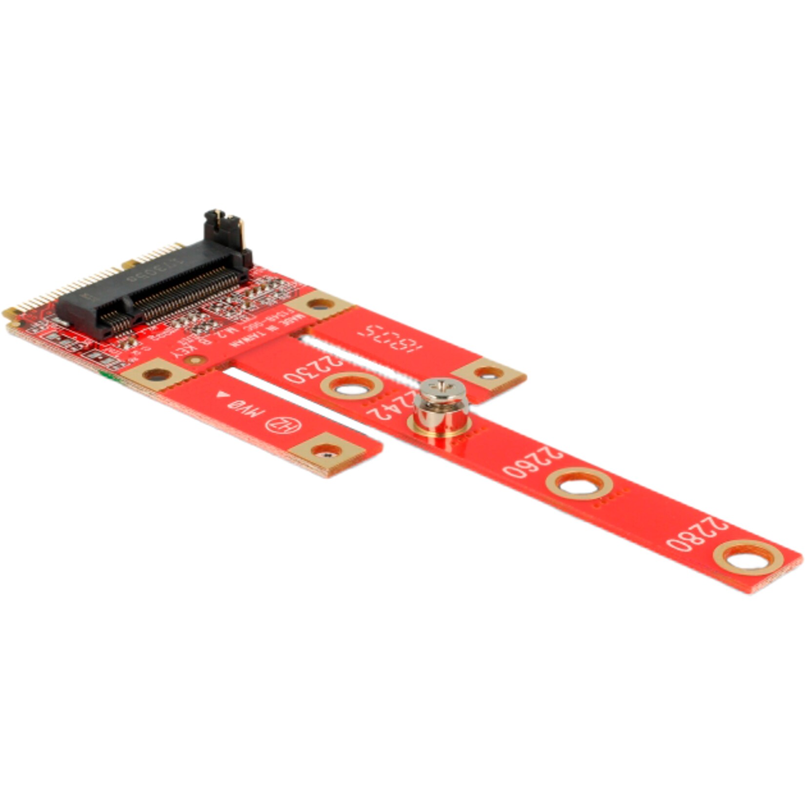 DeLOCK Schnittstellenkarte Konverter Mini PCIe > M.2 Key B Slot + Micro SIM Slot | 04043619633845