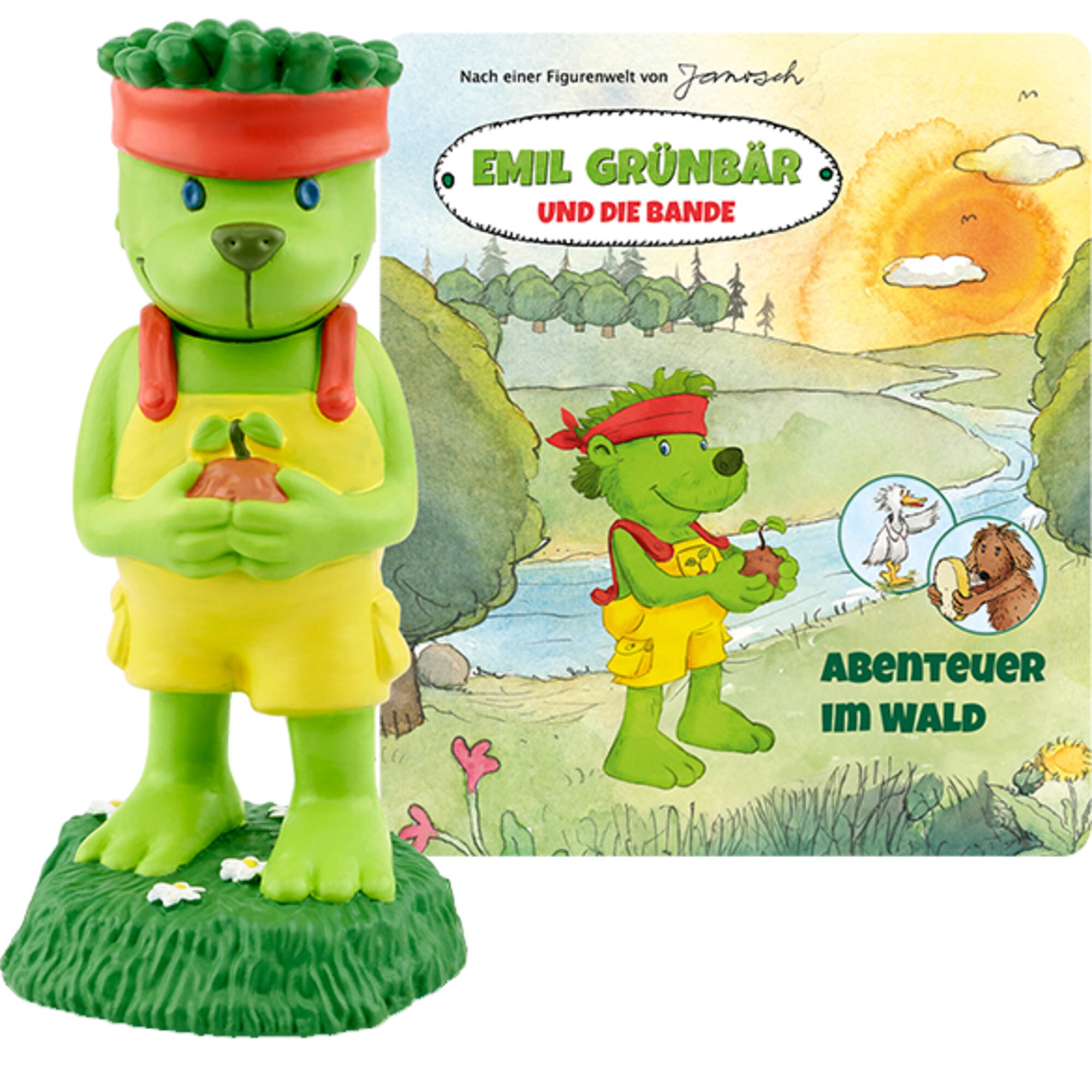 Tonies Spielfigur Emil Gr&uuml;nb&auml;r - Emil Gr&uuml;nb&auml;r und die Bande - Bild 1