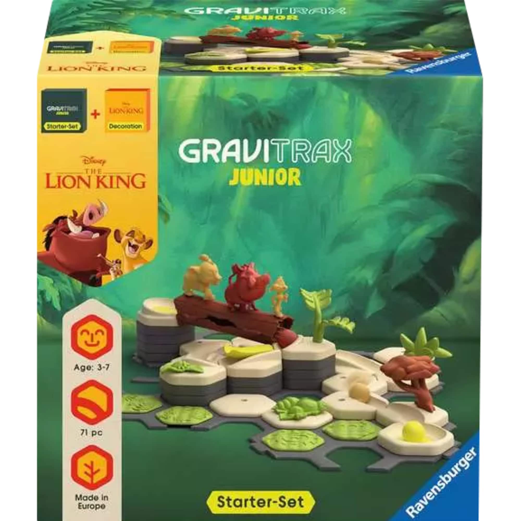 Ravensburger Bahn GraviTrax Junior Starter-Set Lion King - Bild 1