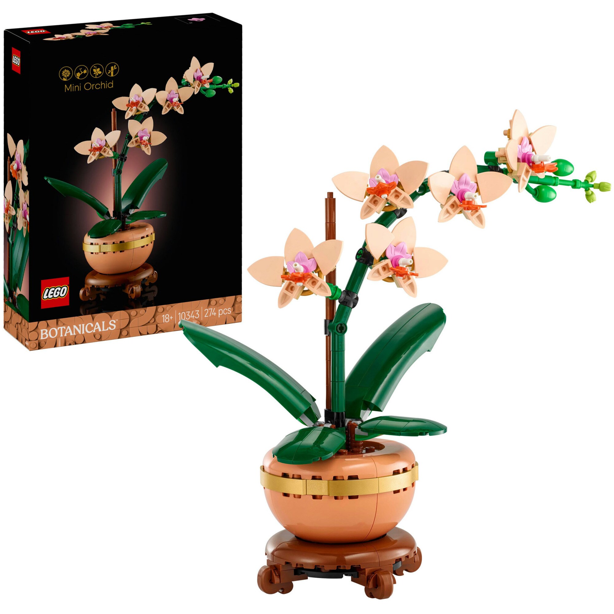 LEGO Konstruktionsspielzeug Botanicals Mini-Orchidee - Bild 1